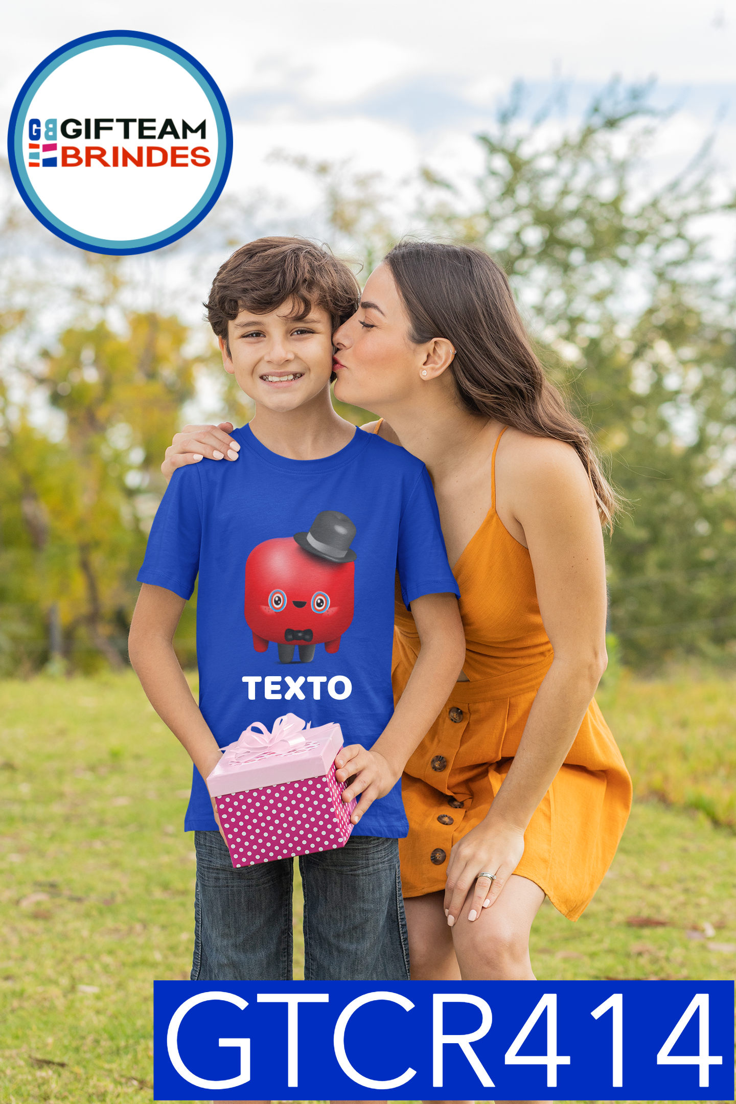 T-SHIRT CRIANÇA 3D GTCR414