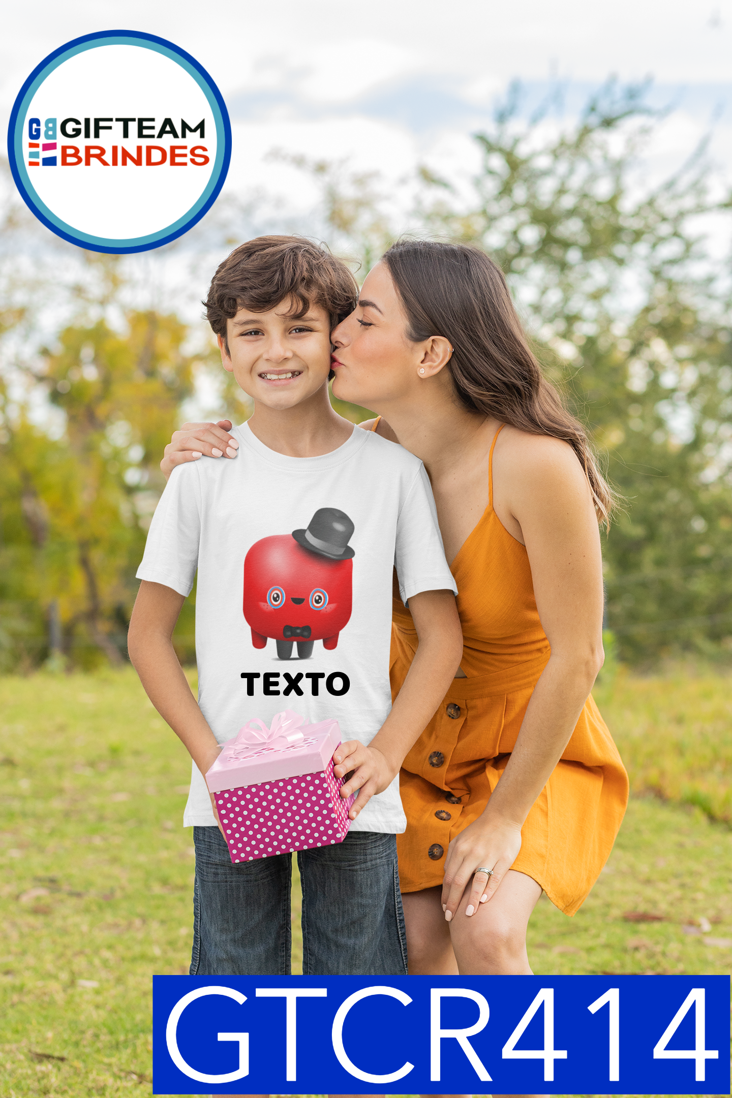T-SHIRT CRIANÇA 3D GTCR414