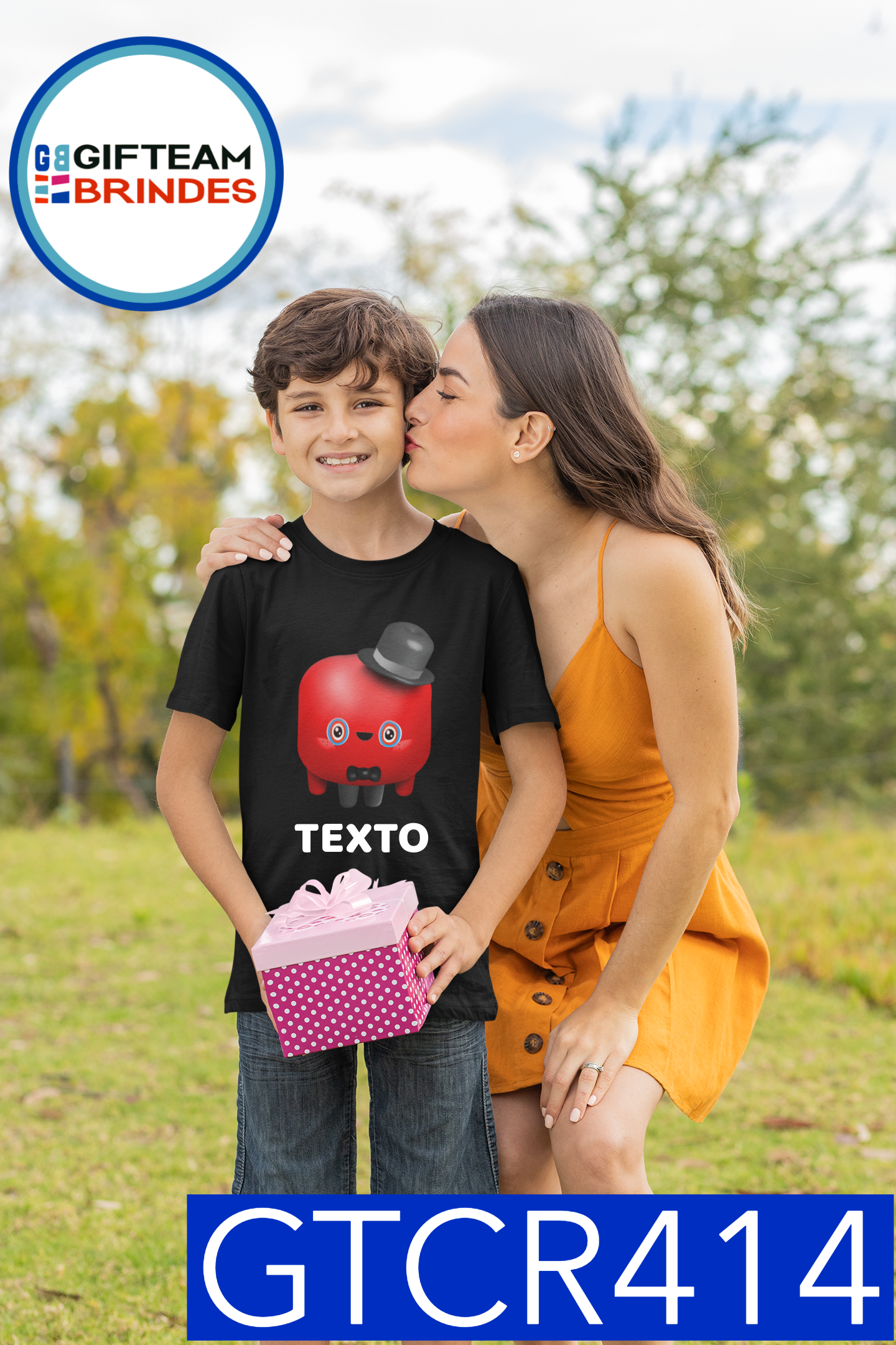 T-SHIRT CRIANÇA 3D GTCR414