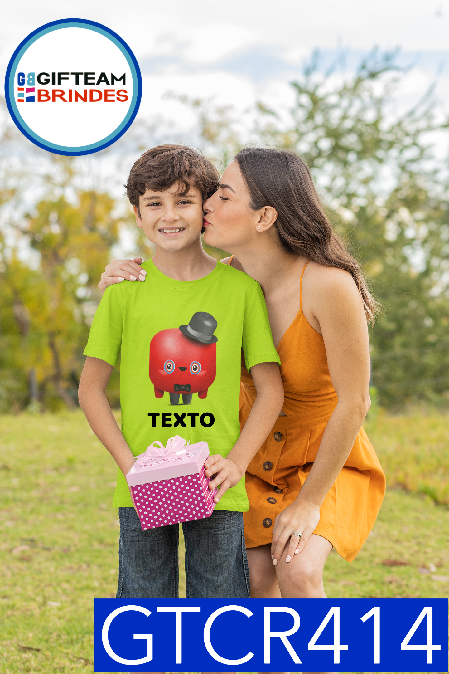 T-SHIRT CRIANÇA 3D GTCR414