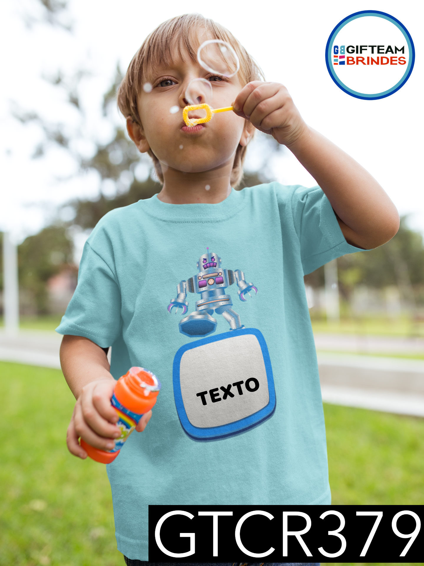 T-SHIRT CRIANÇA ANIMAÇÃO GTCR379