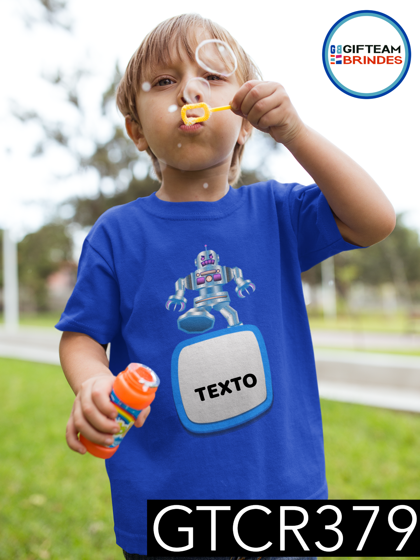 T-SHIRT CRIANÇA ANIMAÇÃO GTCR379