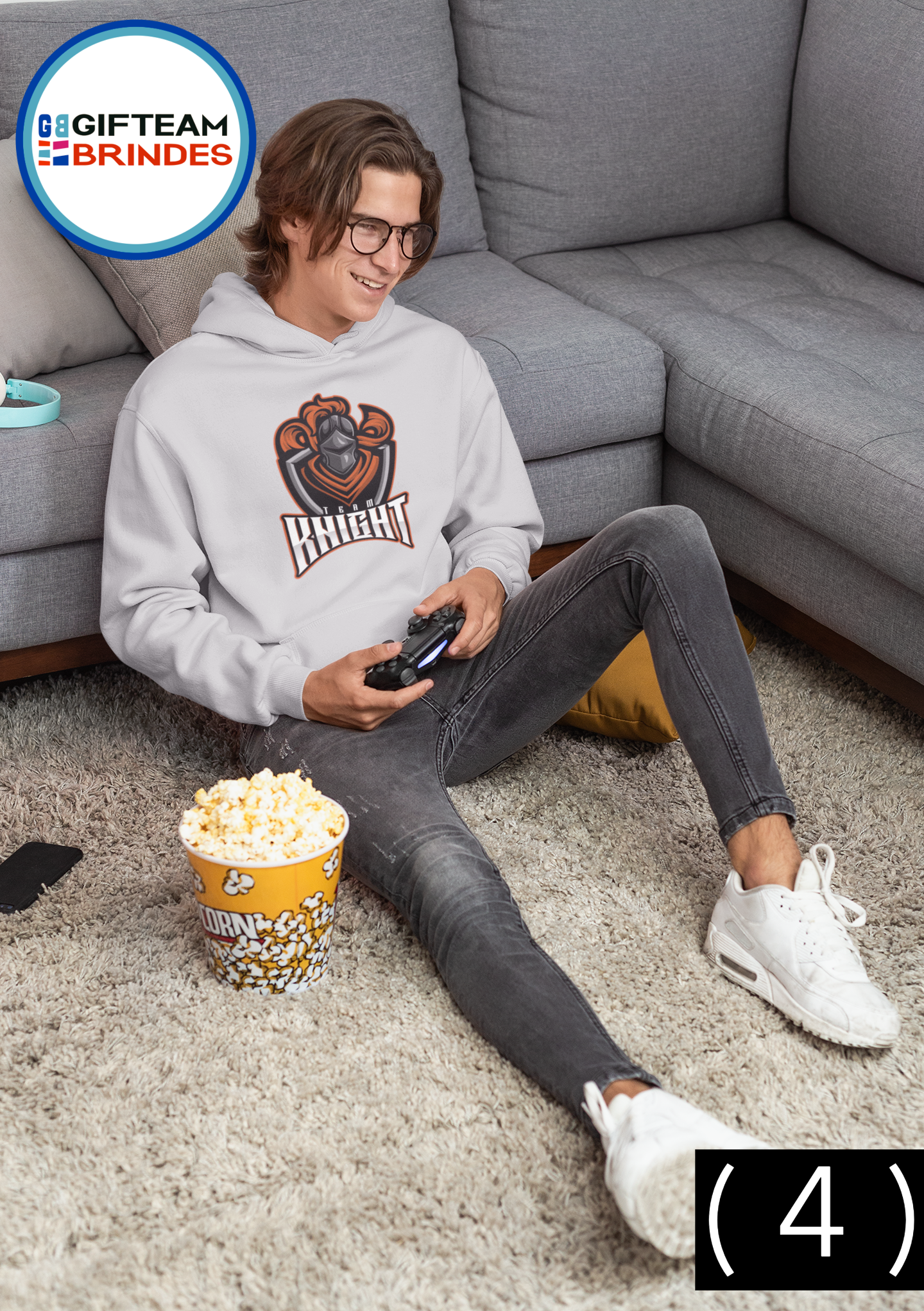 SWEAT SHIRTS CAPUZ HOMEM GAMING KNIGHT 236