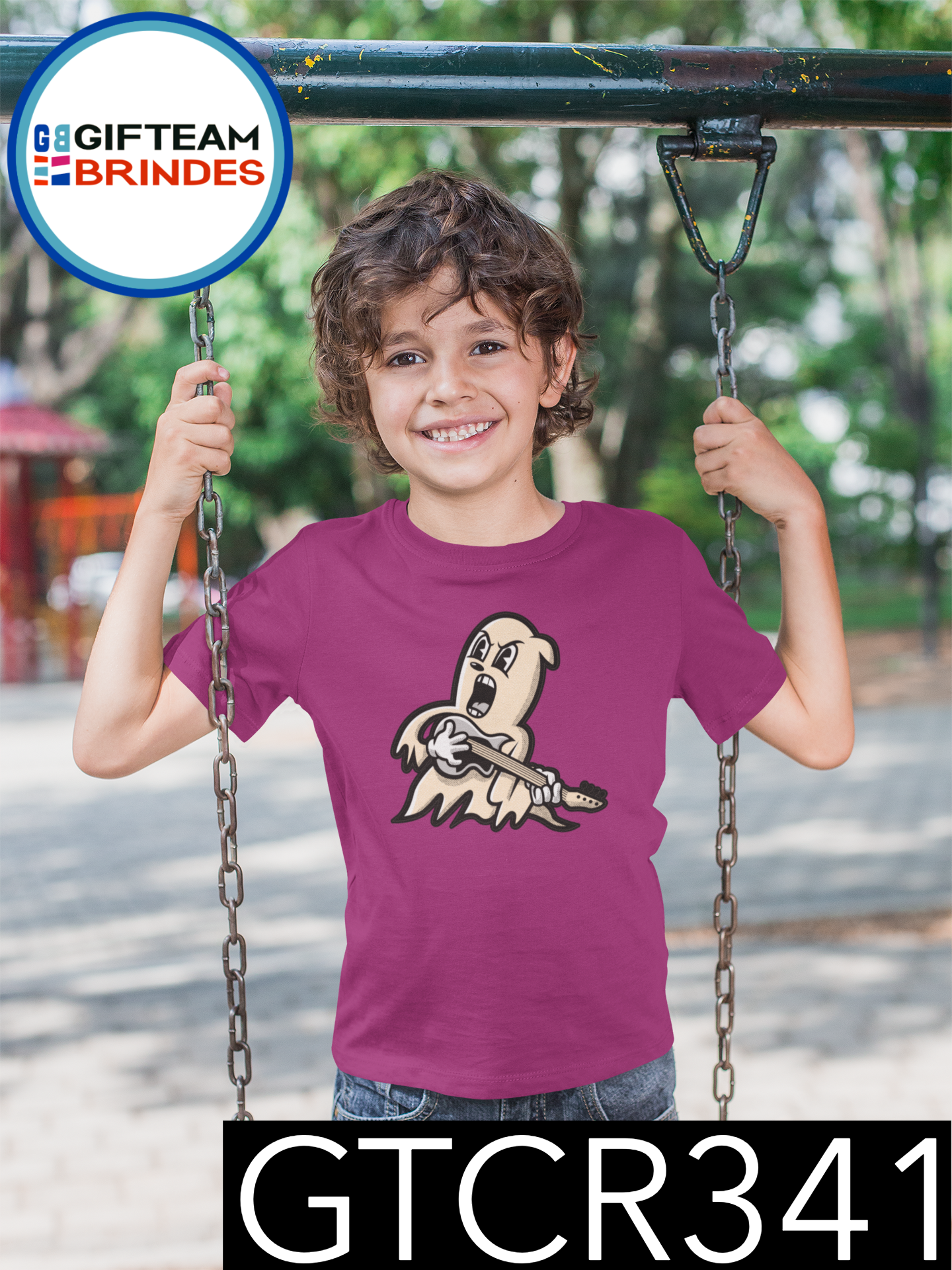 T-SHIRT CRIANÇA MÚSICA GTCR341