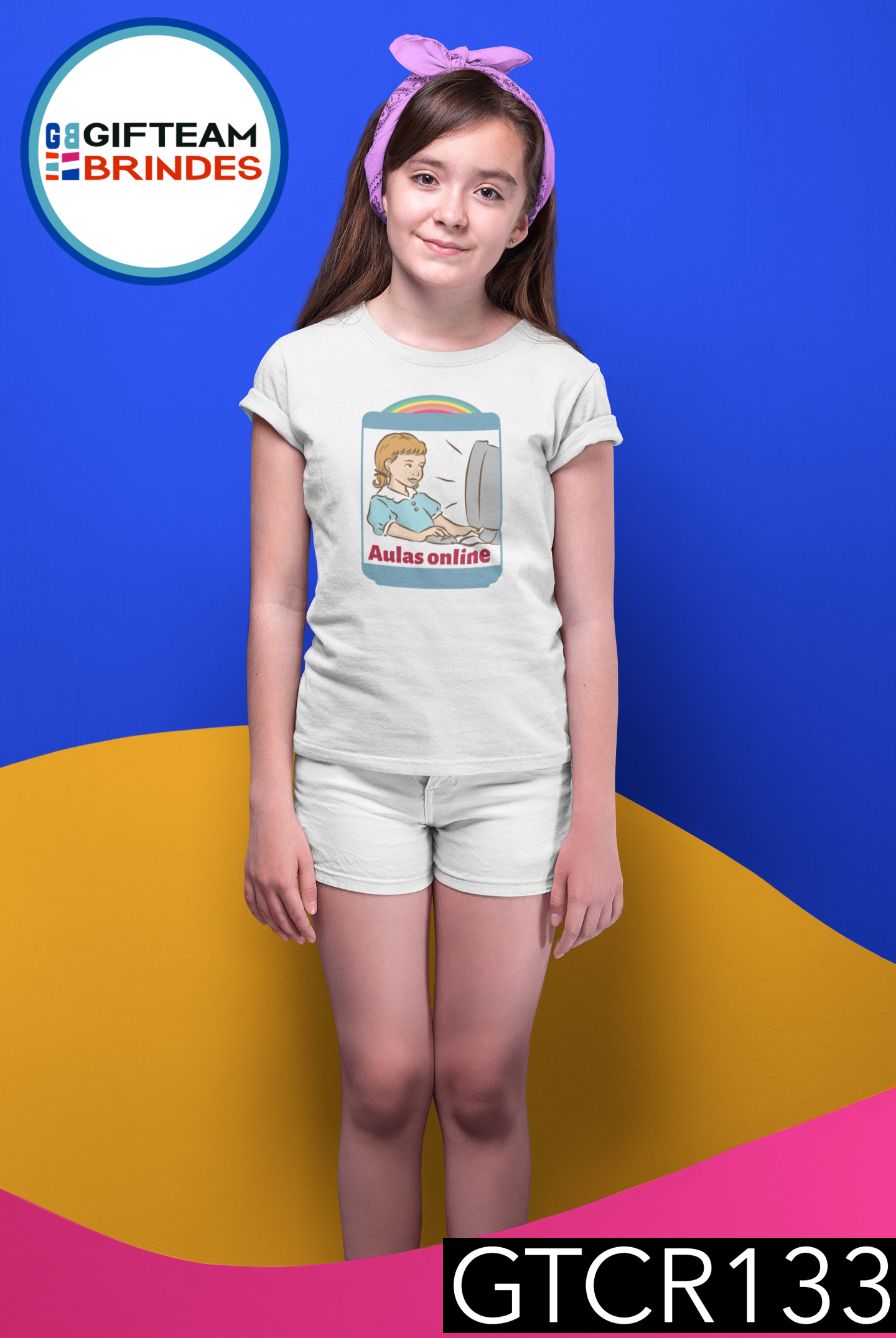 T-SHIRT CRIANÇA ESCOLA GTCR133
