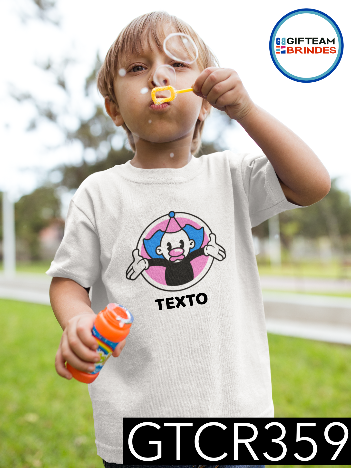 T-SHIRT CRIANÇA ANIMAÇÃO GTCR 359