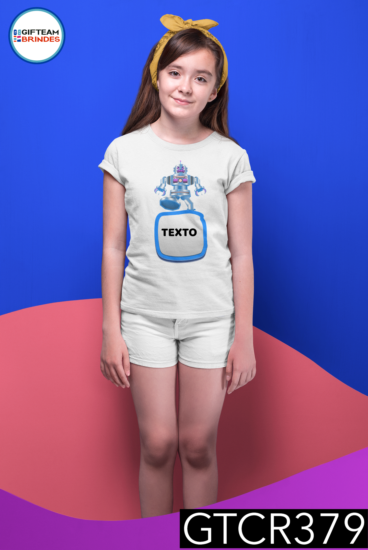 T-SHIRT CRIANÇA ANIMAÇÃO GTCR379