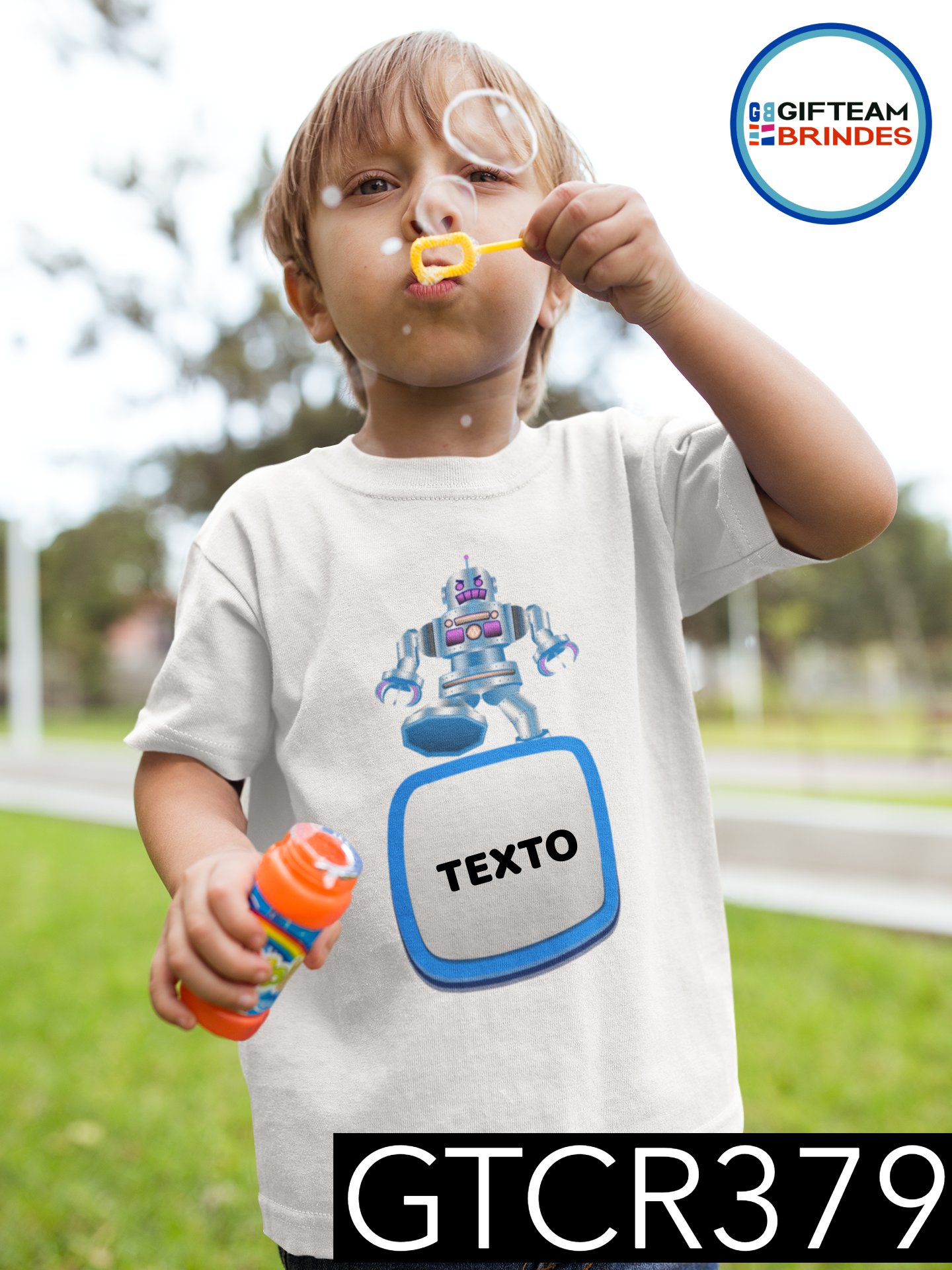 T-SHIRT CRIANÇA ANIMAÇÃO GTCR379