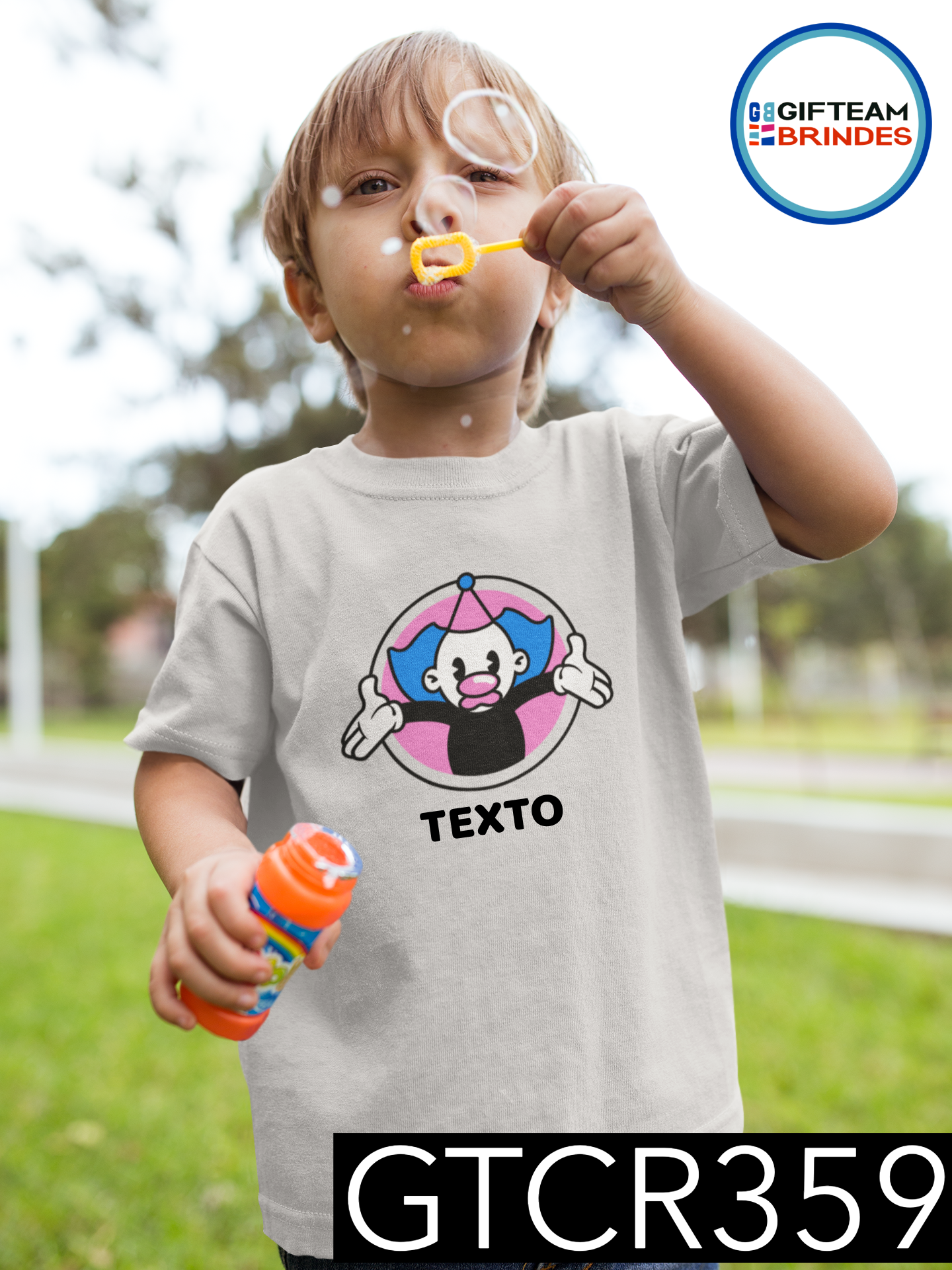 T-SHIRT CRIANÇA ANIMAÇÃO GTCR 359