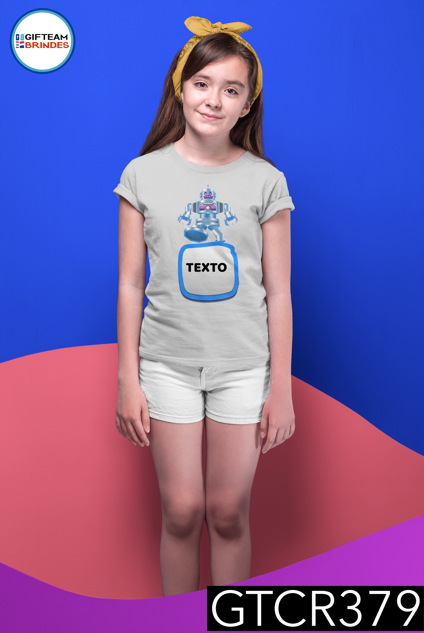 T-SHIRT CRIANÇA ANIMAÇÃO GTCR379