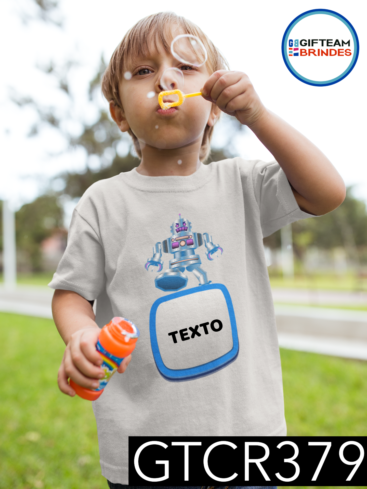 T-SHIRT CRIANÇA ANIMAÇÃO GTCR379