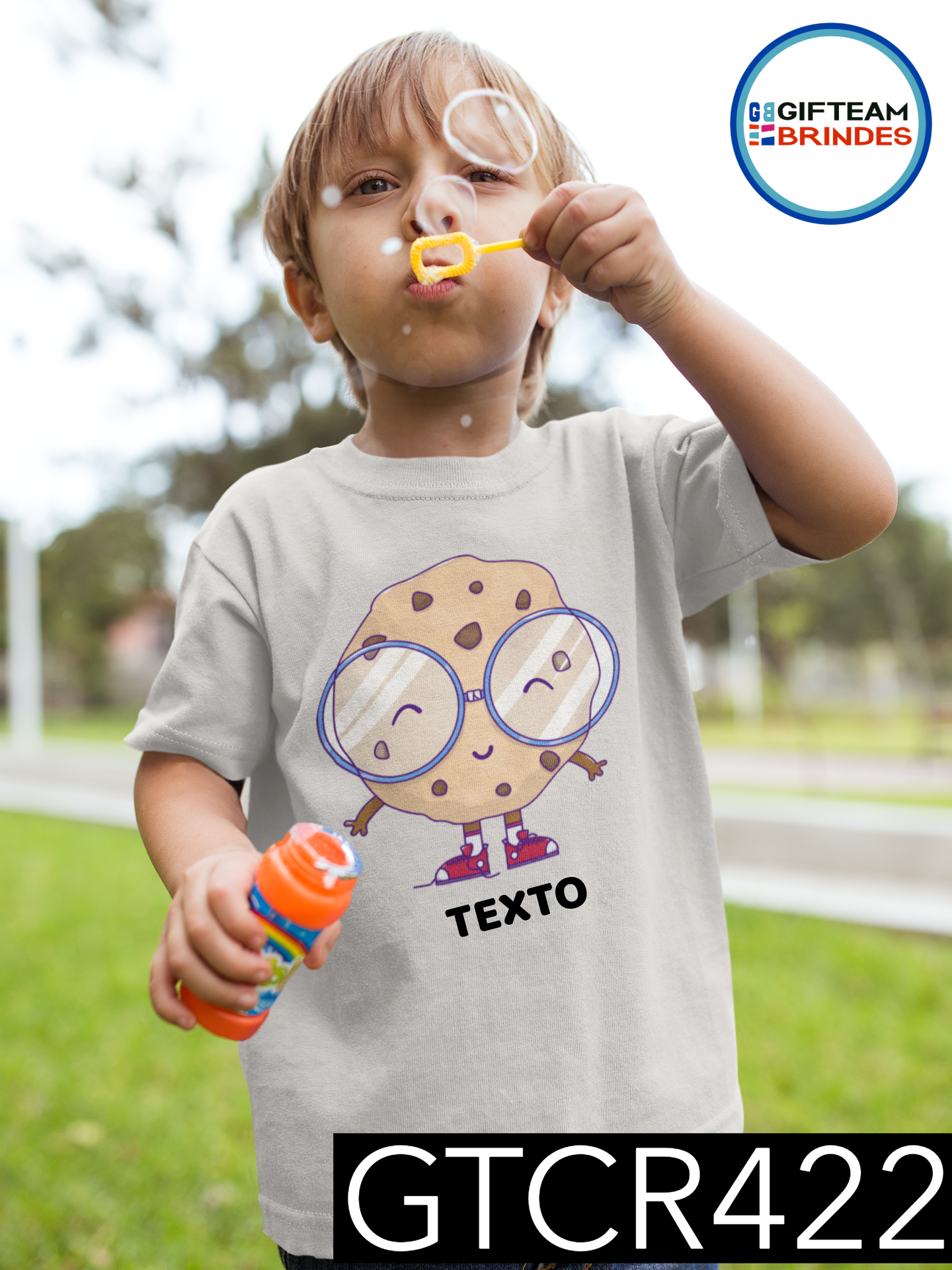 T-SHIRT CRIANÇA ANIMAÇÃO GTCR437