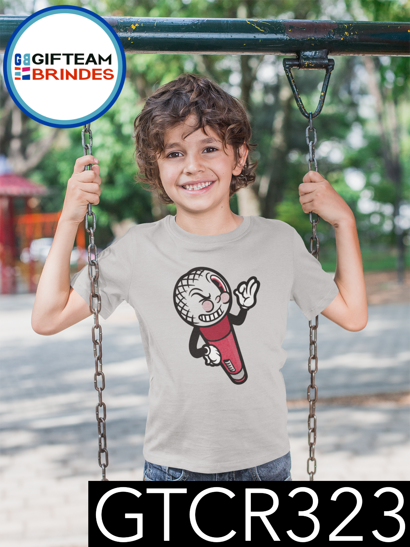 T-SHIRT CRIANÇA MÚSICA GTCR323