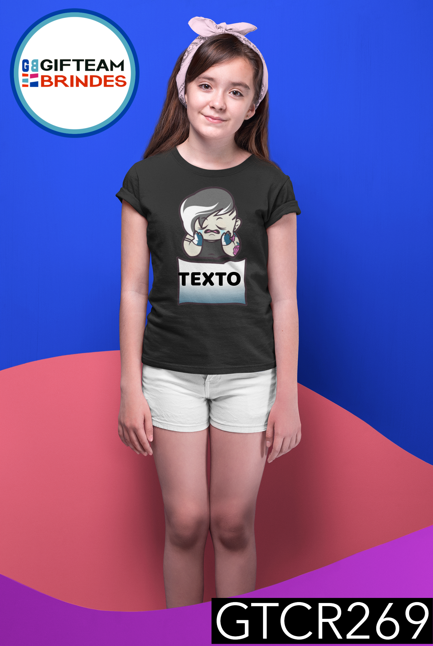 T-SHIRT CRIANÇA ANIMAÇÃO GTCR269