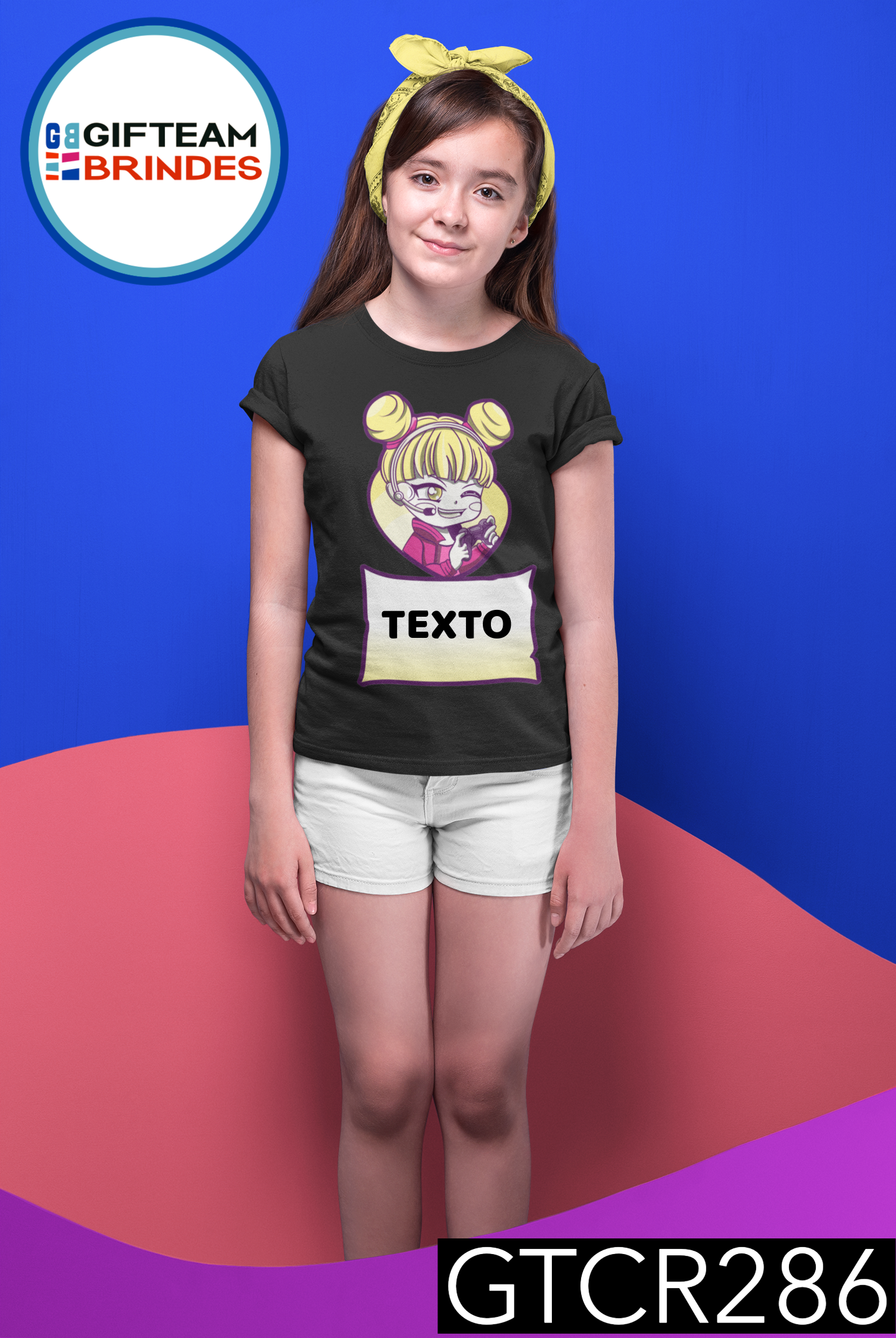 T-SHIRT CRIANÇA ANIMAÇÃO GTCR 359