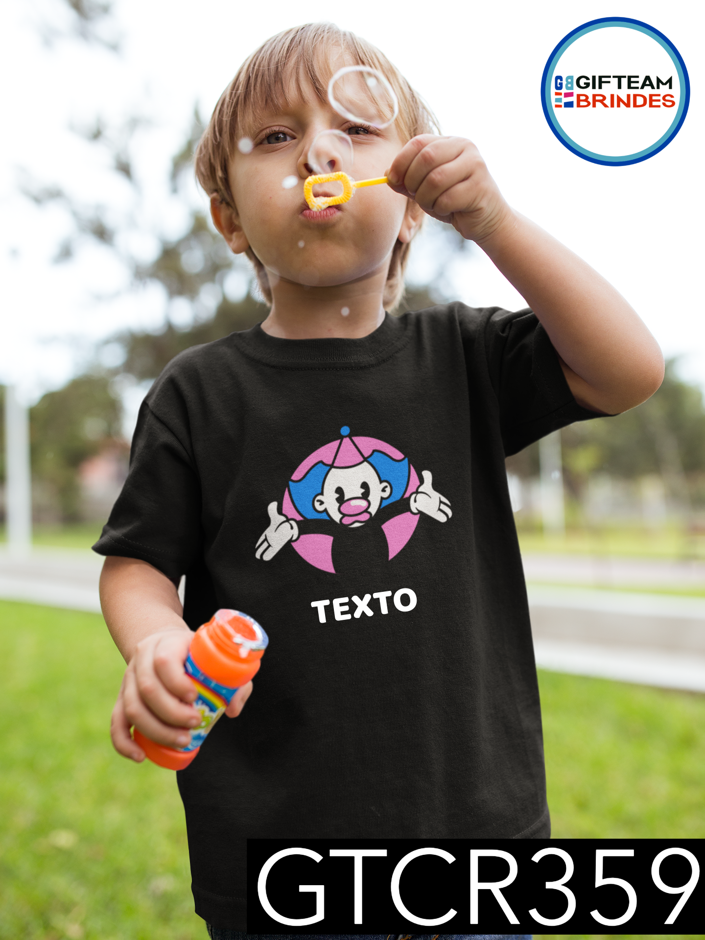 T-SHIRT CRIANÇA ANIMAÇÃO GTCR 359