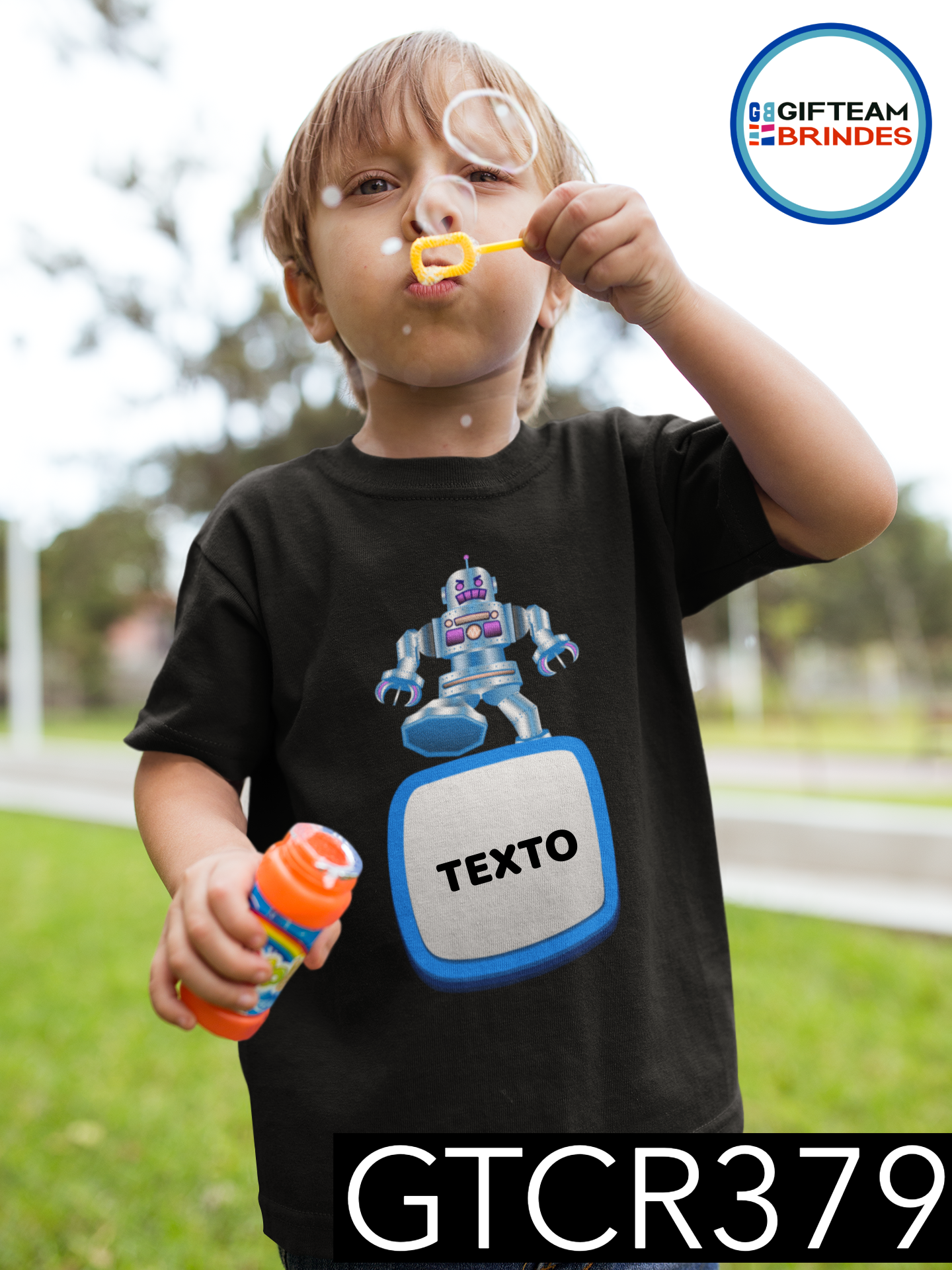 T-SHIRT CRIANÇA ANIMAÇÃO GTCR379