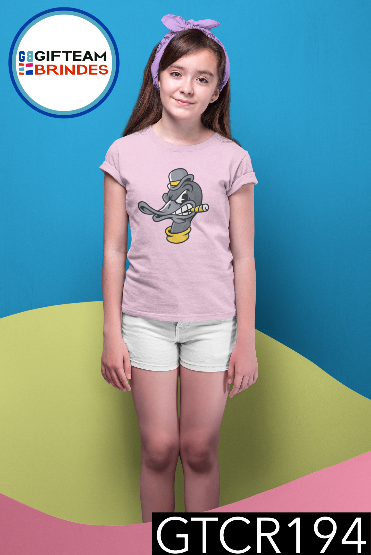 T-SHIRT CRIANÇA ANIMAÇÃO GTCR194