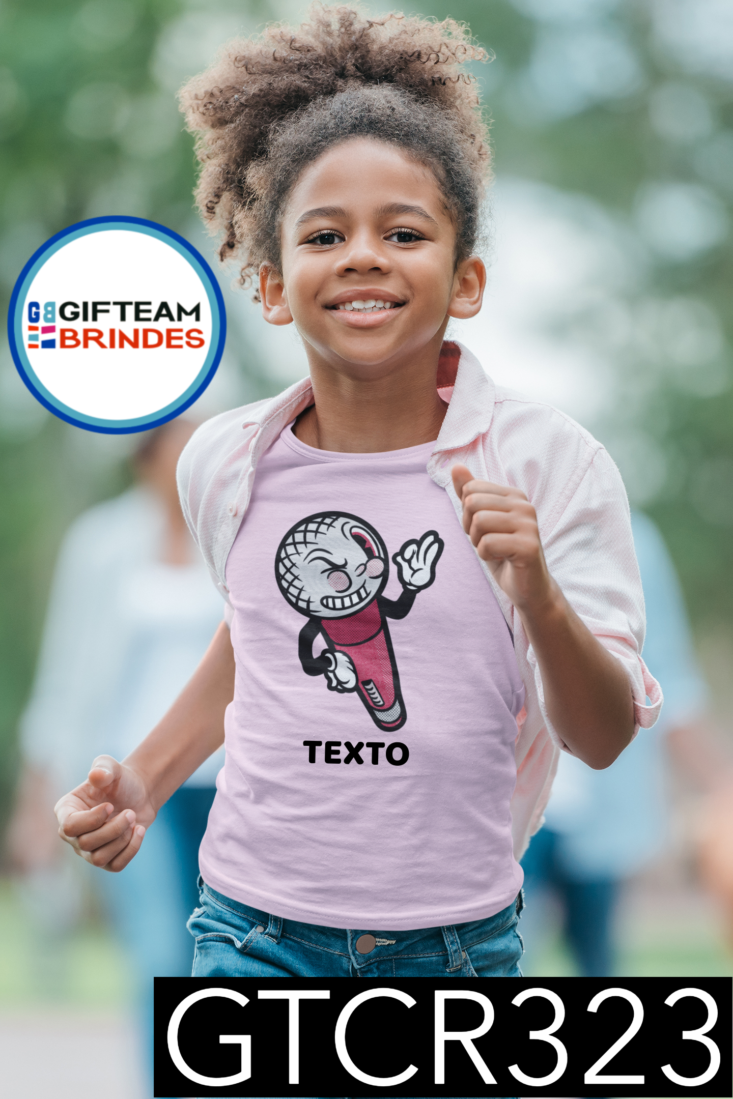 T-SHIRT CRIANÇA MÚSICA GTCR323