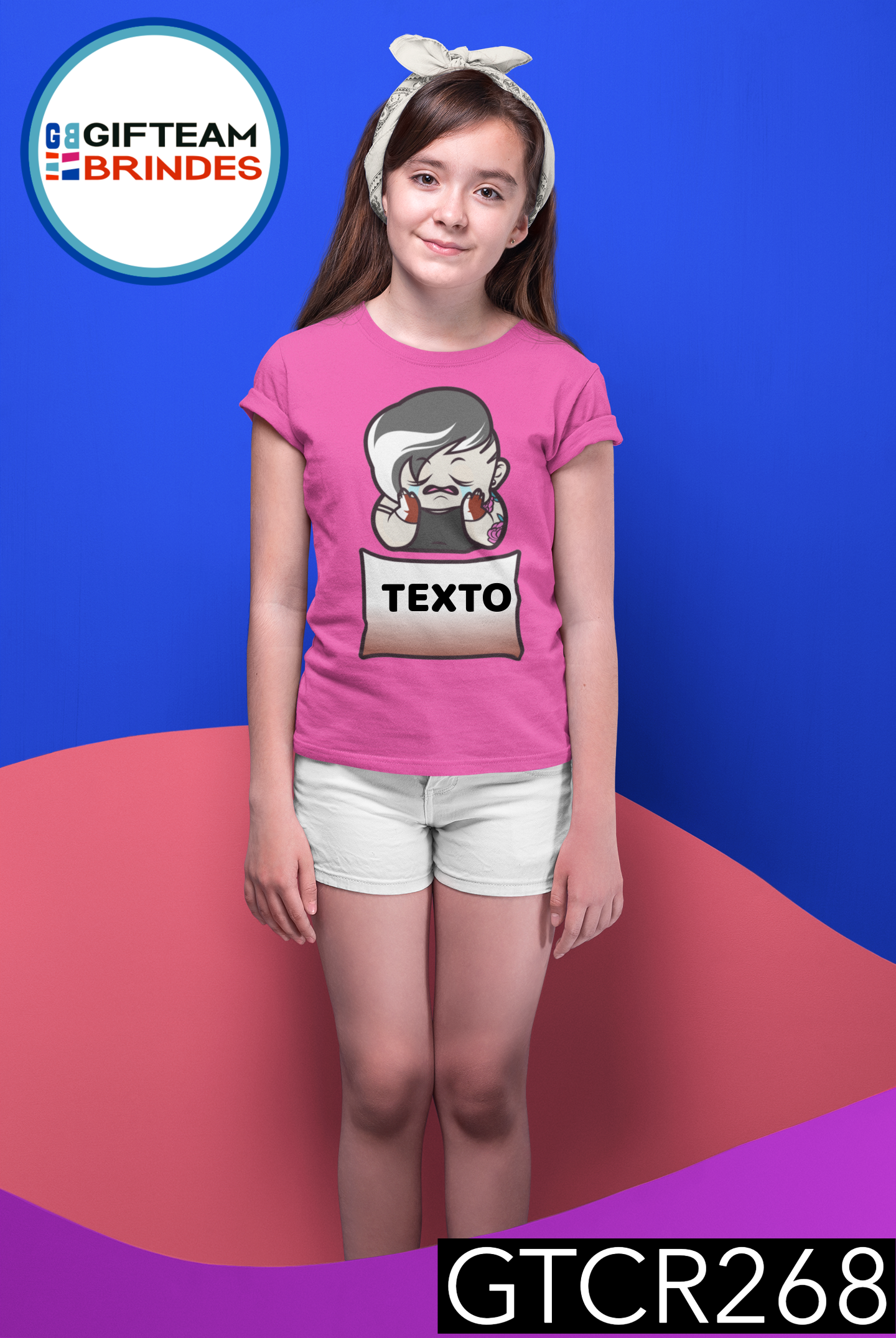 T-SHIRT CRIANÇA ANIMAÇÃO GTCR269