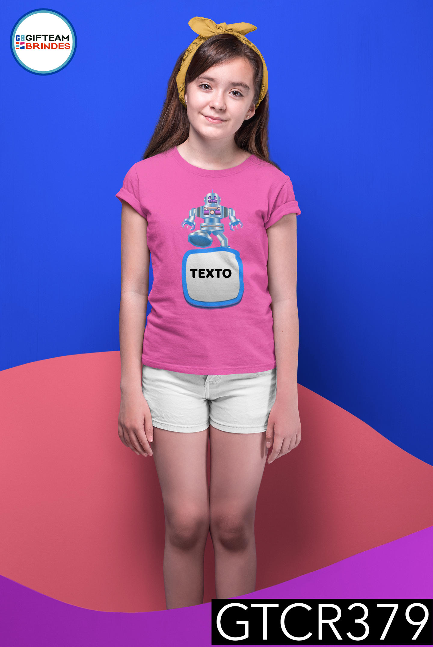 T-SHIRT CRIANÇA ANIMAÇÃO GTCR379