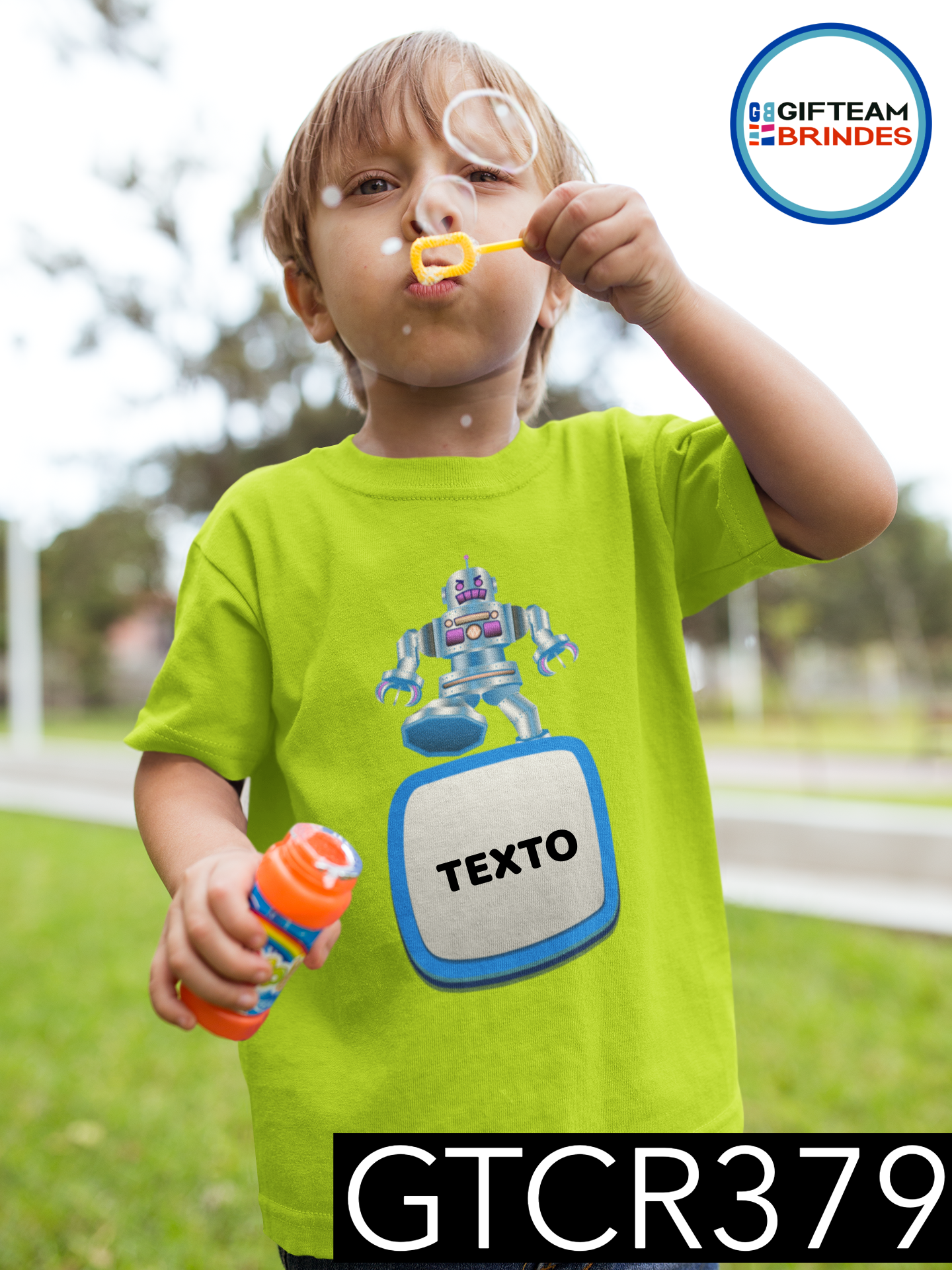 T-SHIRT CRIANÇA ANIMAÇÃO GTCR379