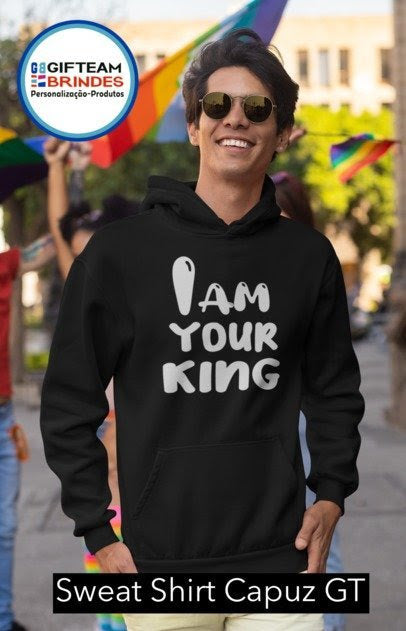 SWEAT SHIRT CAPUZ HOMEM  GIFTEAM ST