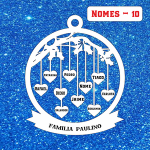 ORNAMENTOS NATAL FAMILIA