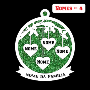 ORNAMENTOS NATAL FAMILIA