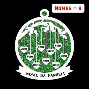 ORNAMENTOS NATAL FAMILIA