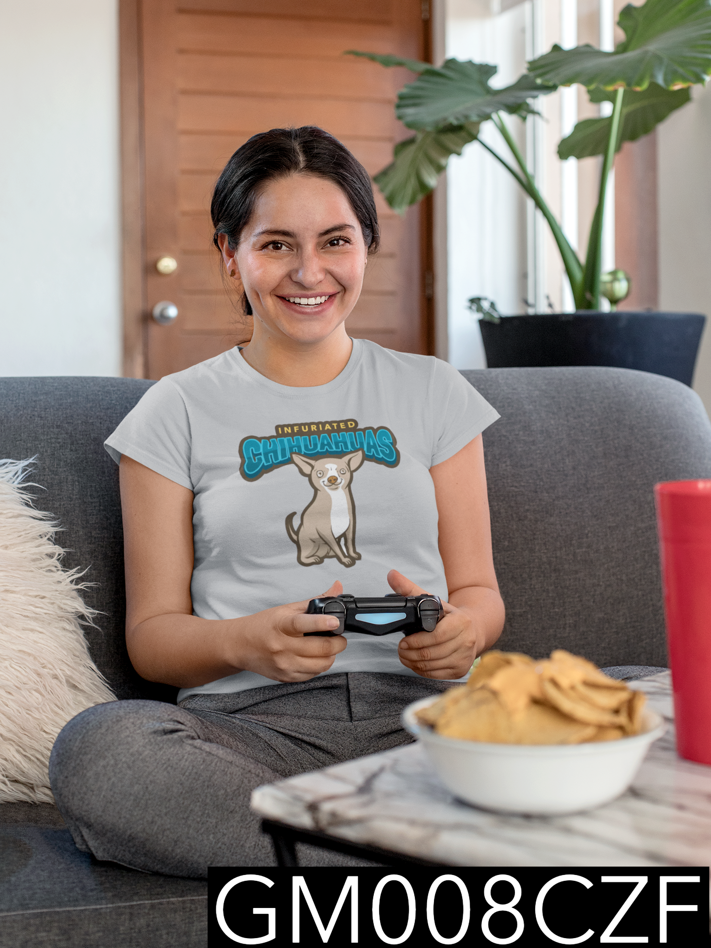 T-SHIRT SENHORA GAMING GM008