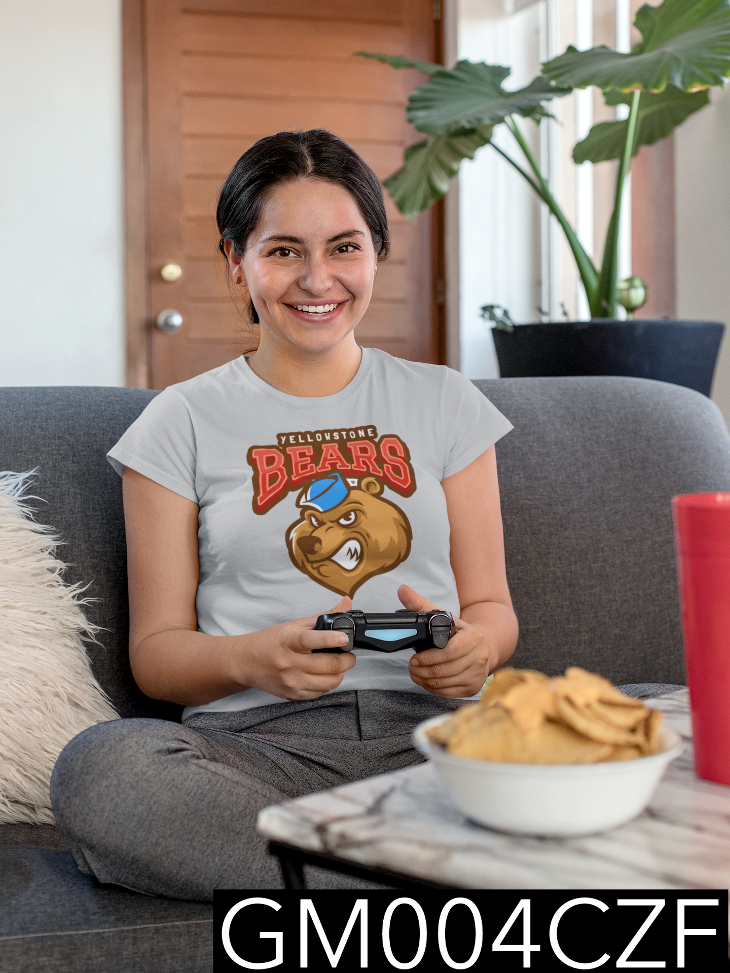 T-SHIRT SENHORA GAMING GM004