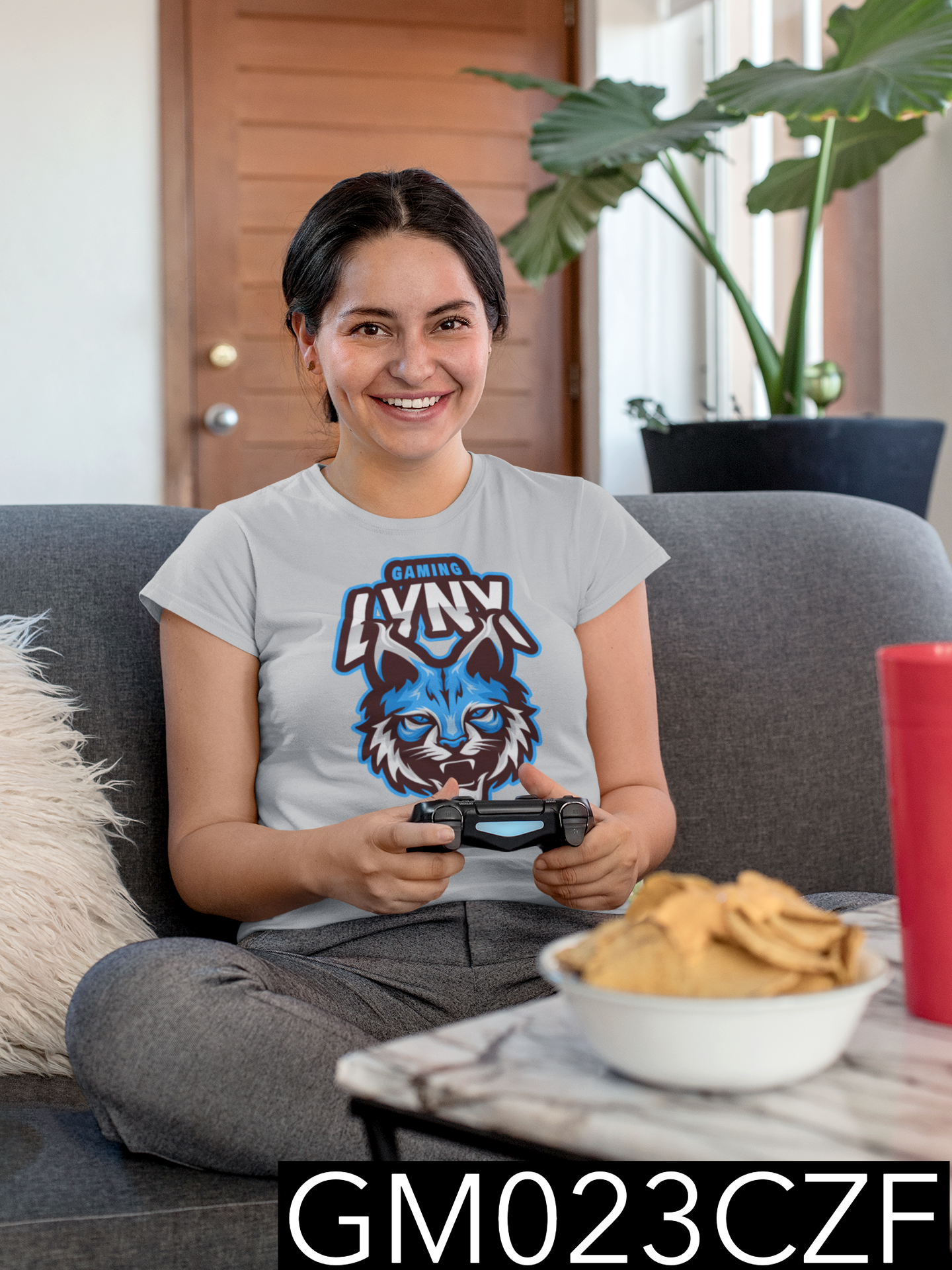 T-SHIRT SENHORA GAMING GM023