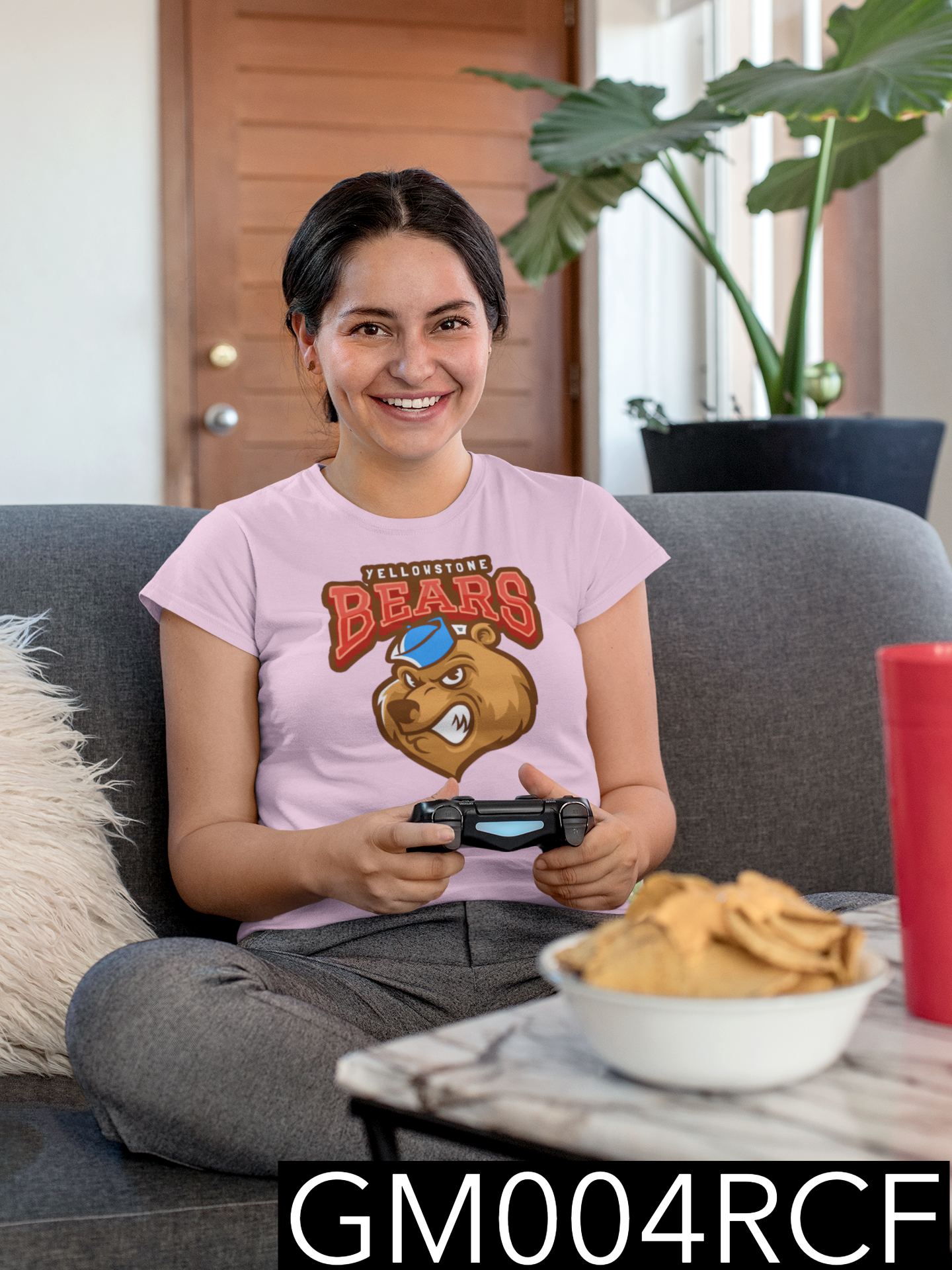 T-SHIRT SENHORA GAMING GM004