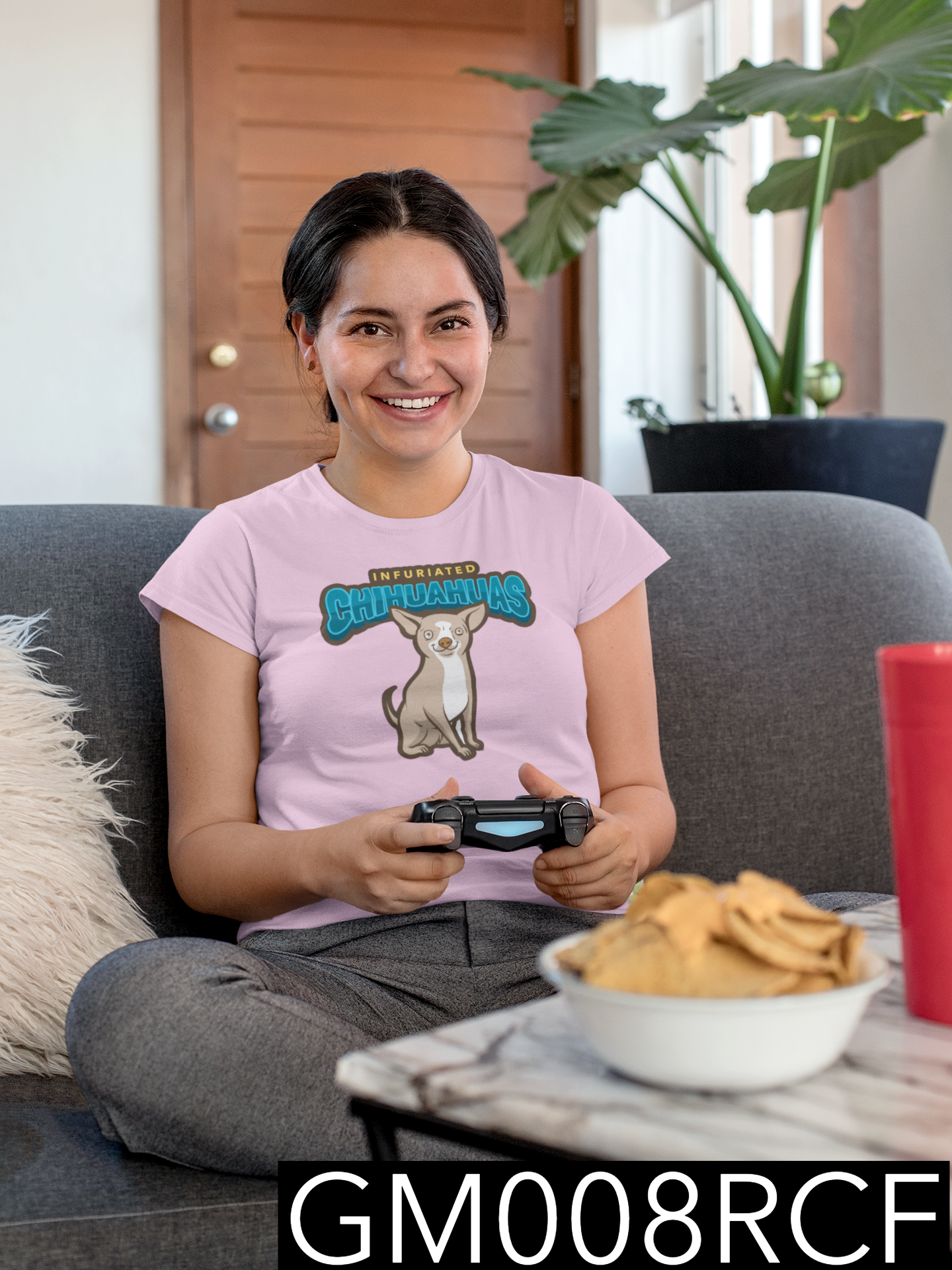 T-SHIRT SENHORA GAMING GM008