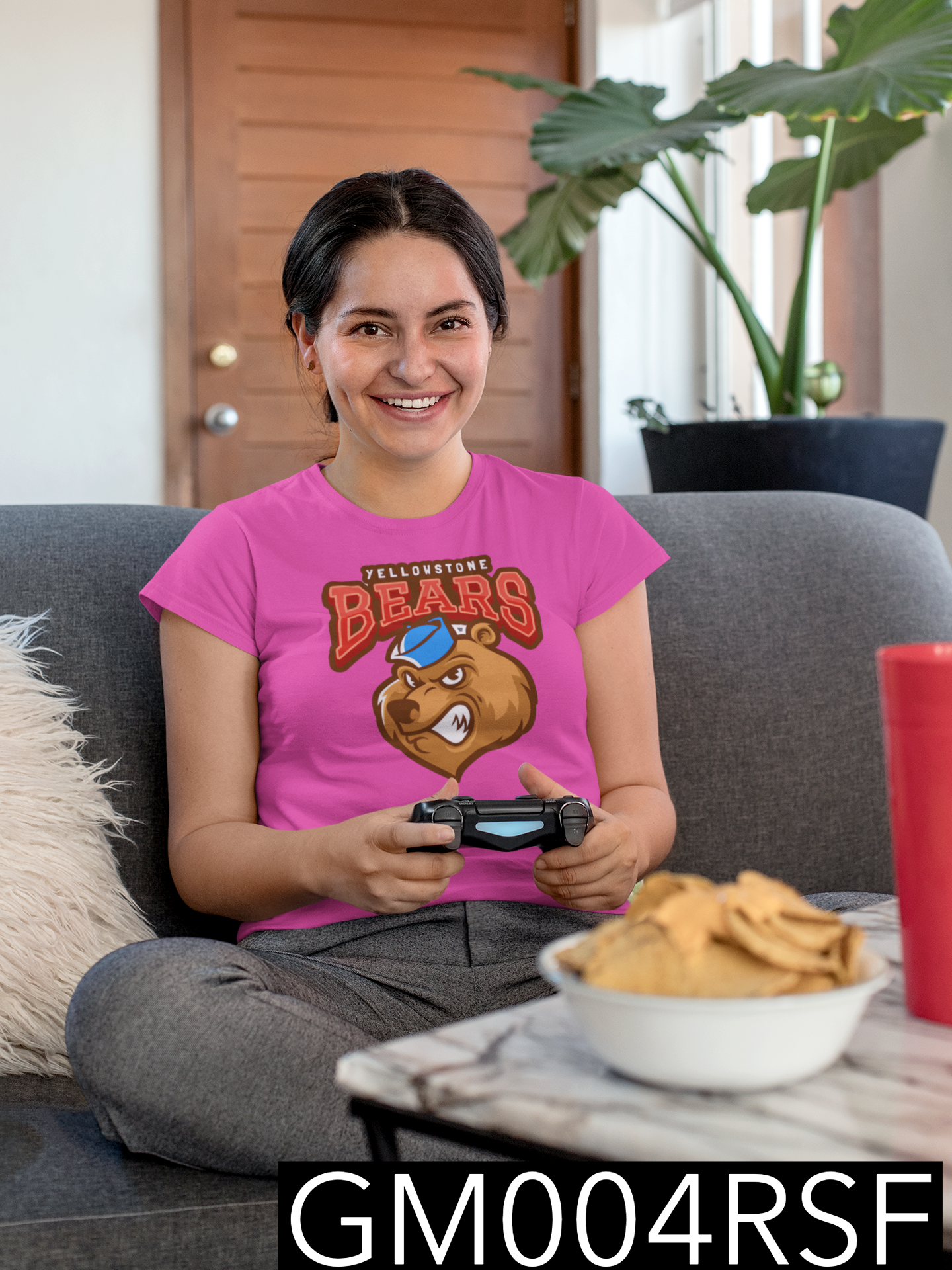 T-SHIRT SENHORA GAMING GM004