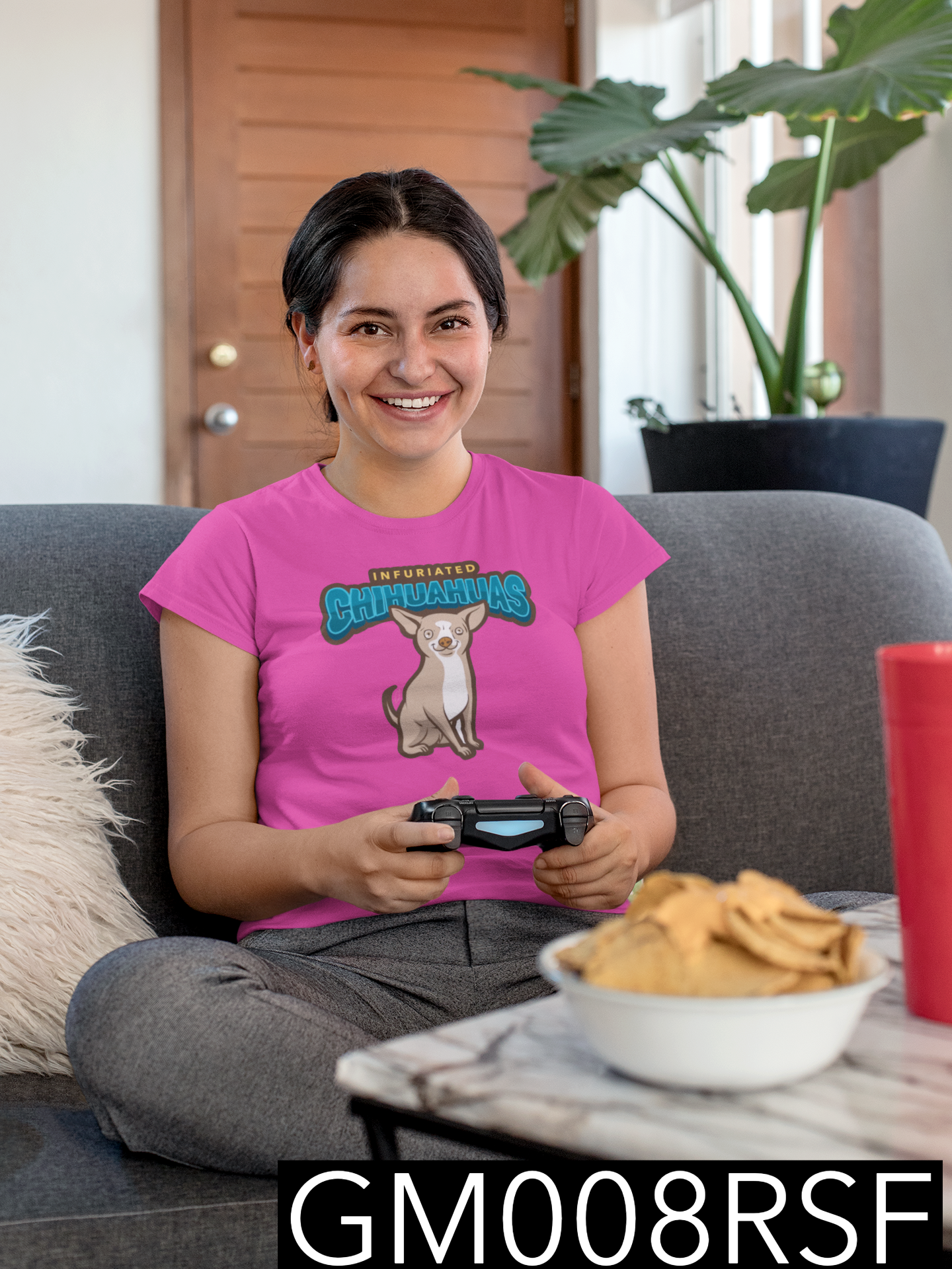 T-SHIRT SENHORA GAMING GM008