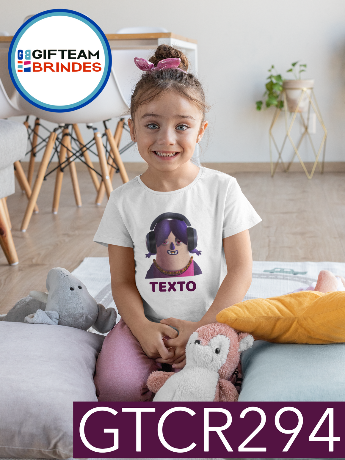 T-SHIRT CRIANÇA 3D GTCR294