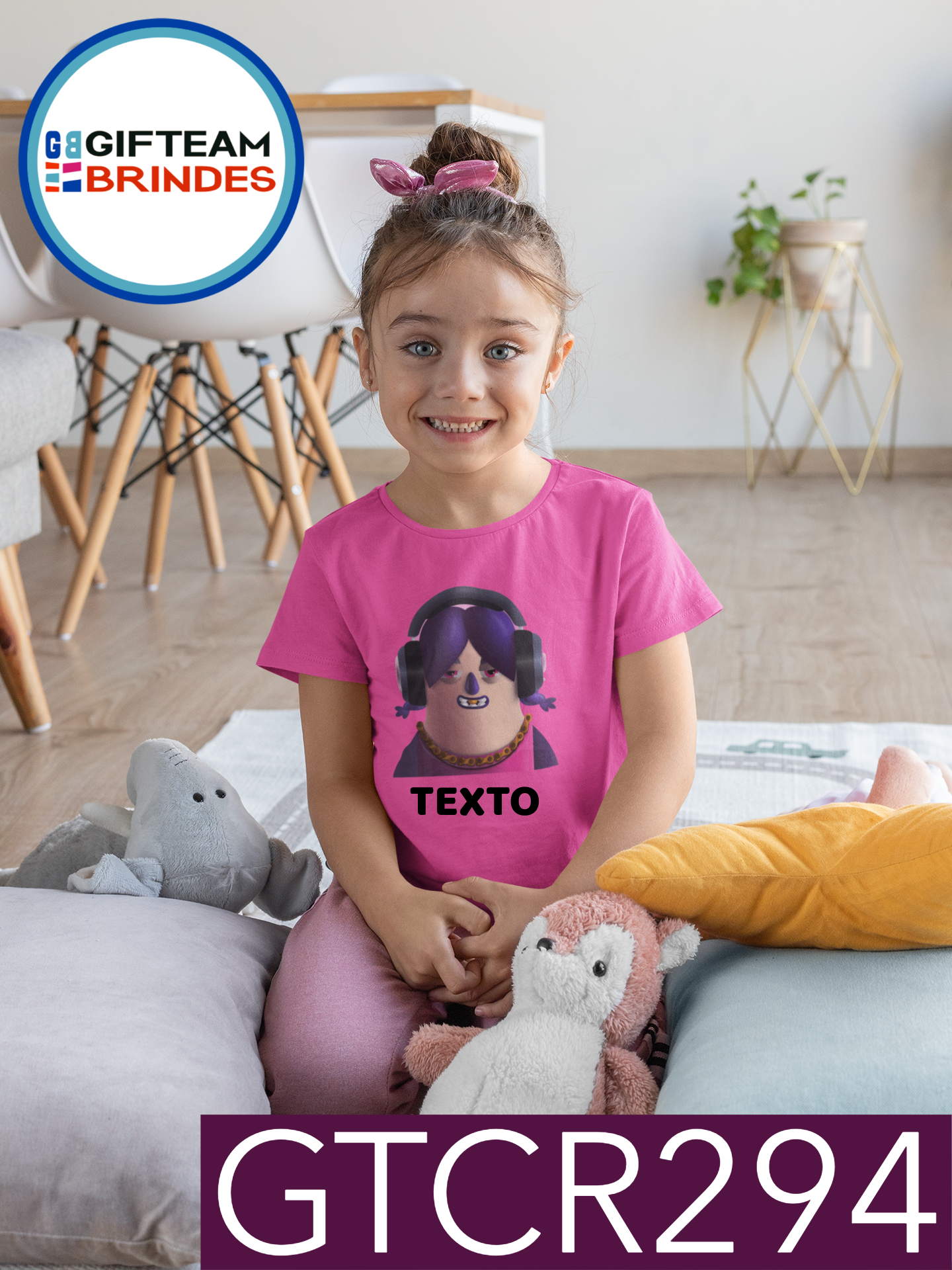 T-SHIRT CRIANÇA 3D GTCR294