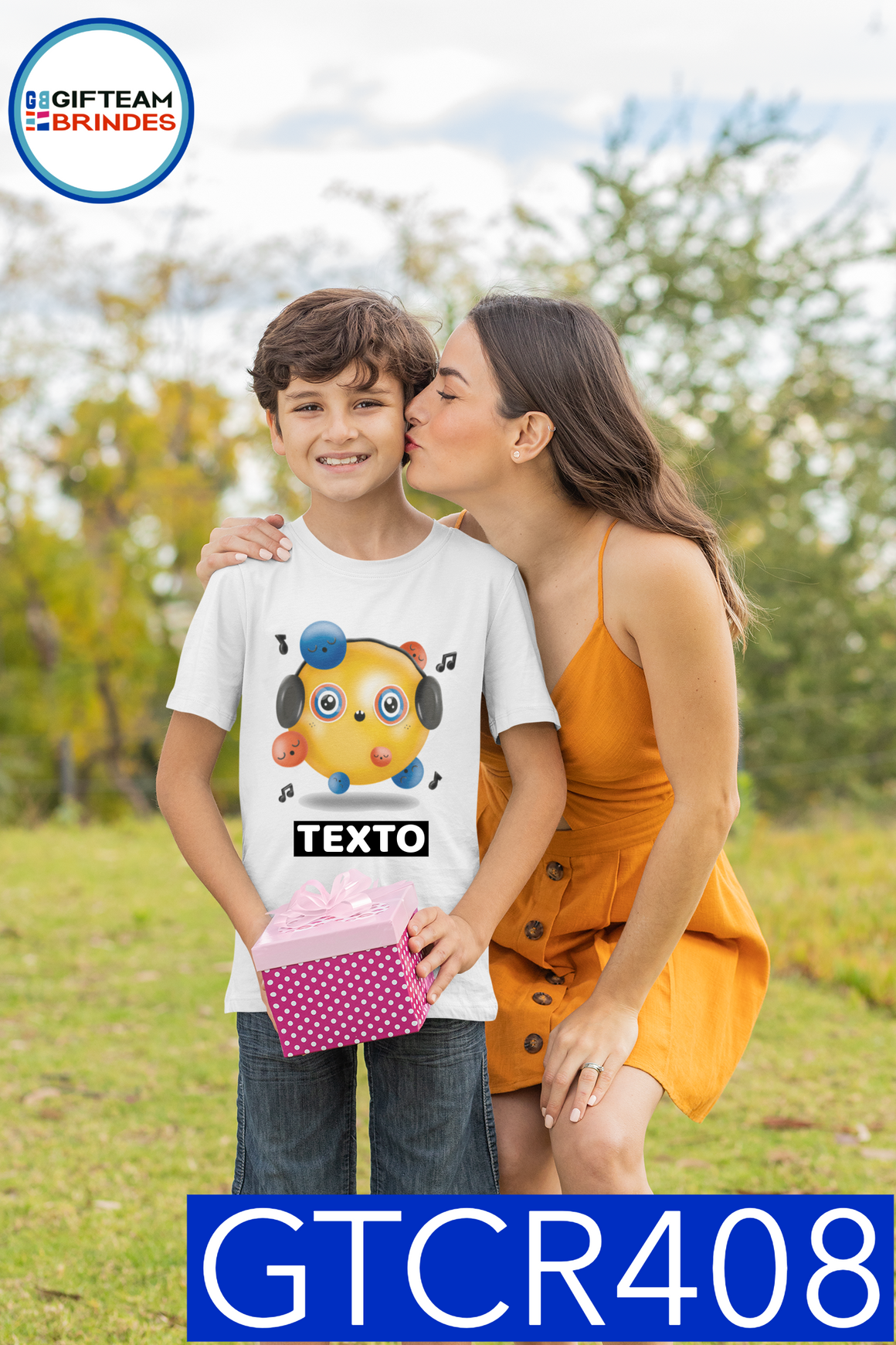 T-SHIRT CRIANÇA 3D GTCR408