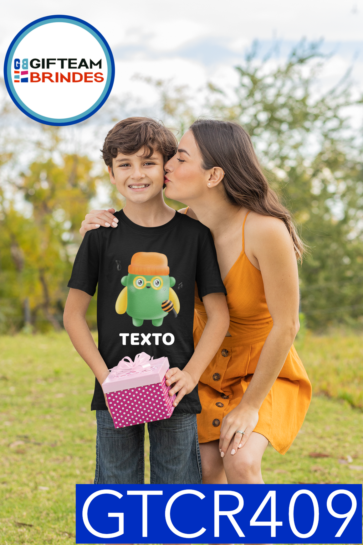 T-SHIRT CRIANÇA 3D GTCR409