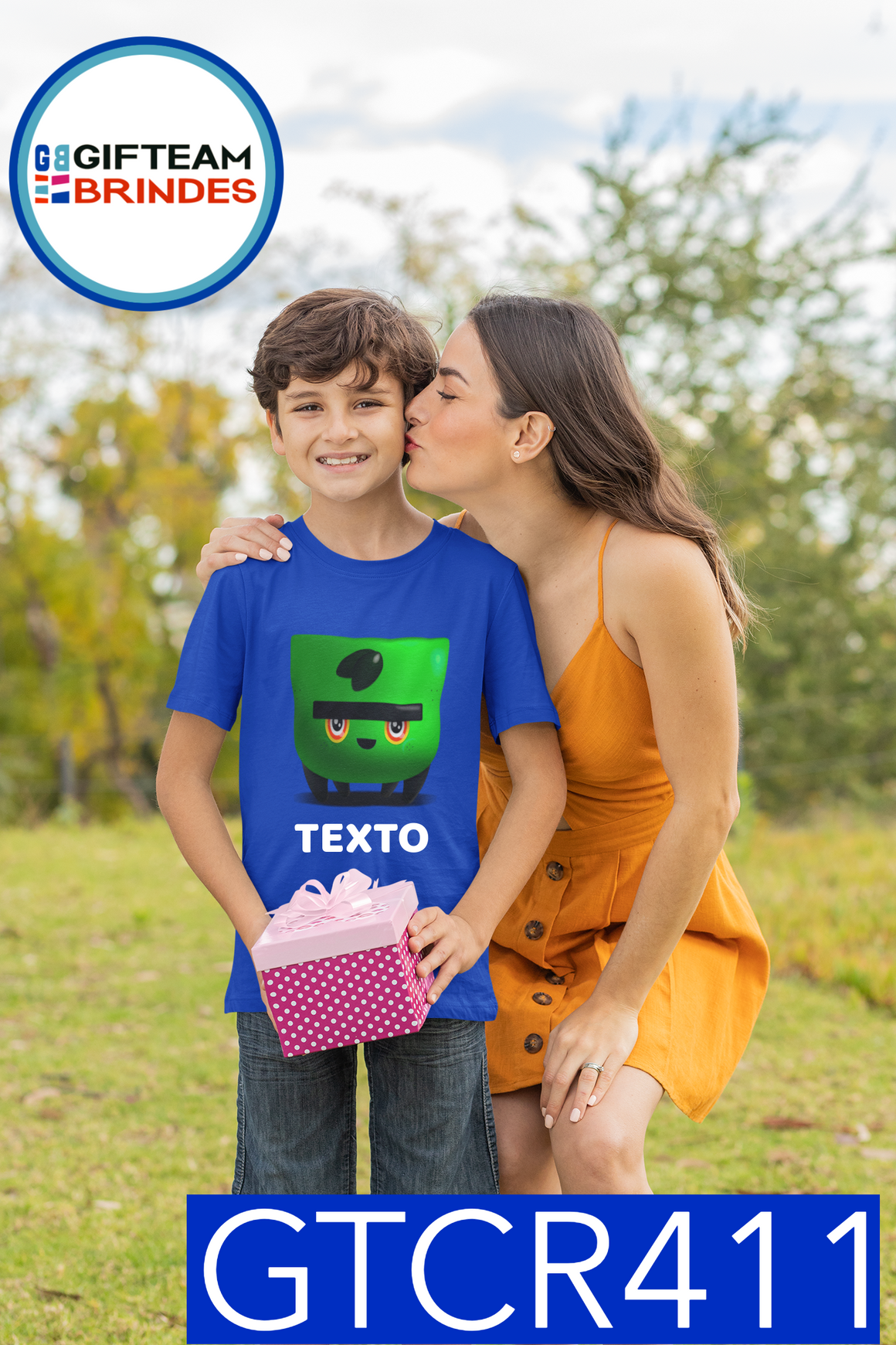 T-SHIRT CRIANÇA 3D GTCR411