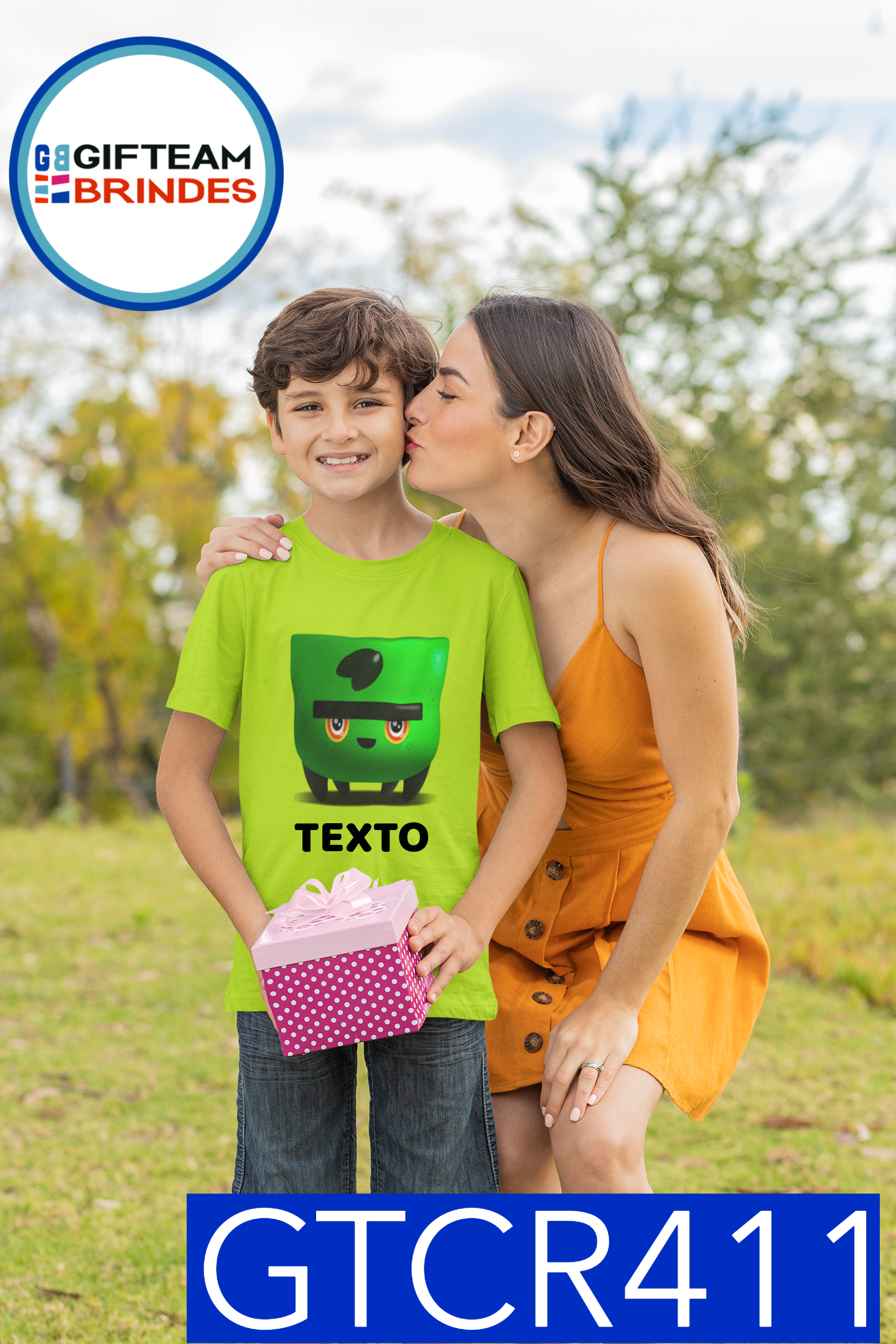 T-SHIRT CRIANÇA 3D GTCR411