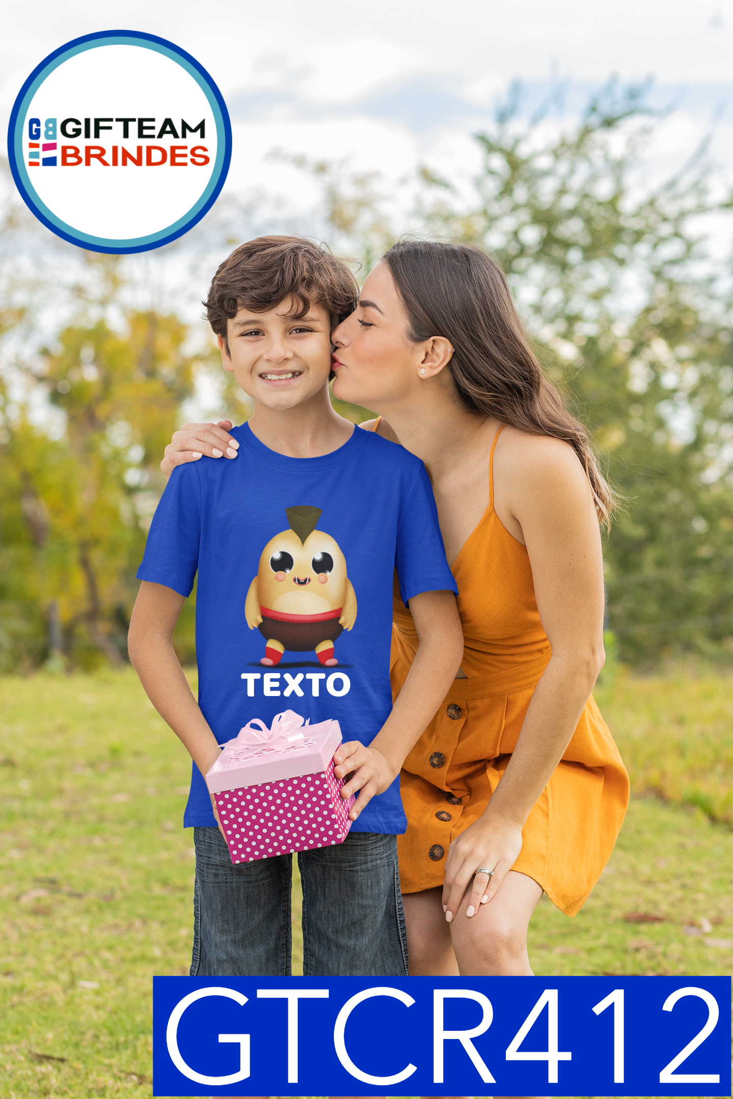 T-SHIRT CRIANÇA 3D GTCR412