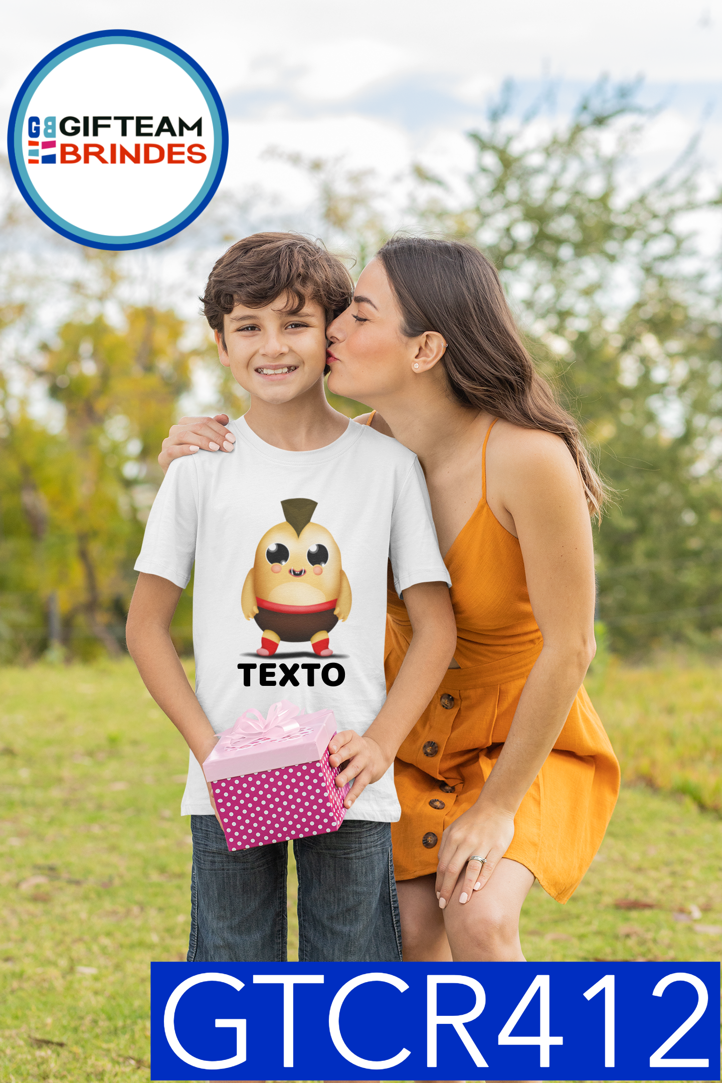 T-SHIRT CRIANÇA 3D GTCR412