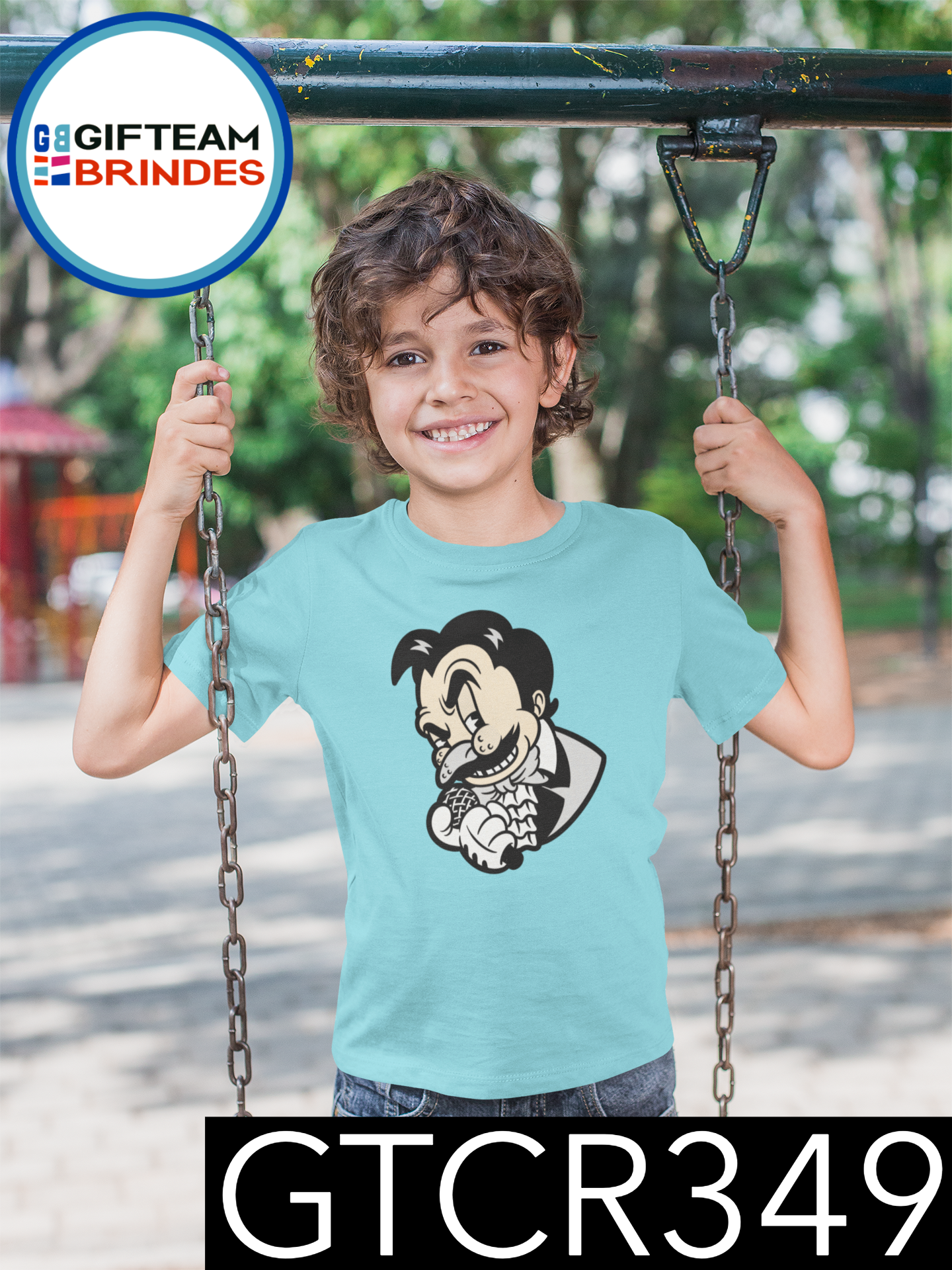 T-SHIRT CRIANÇA MÚSICA GTCR349