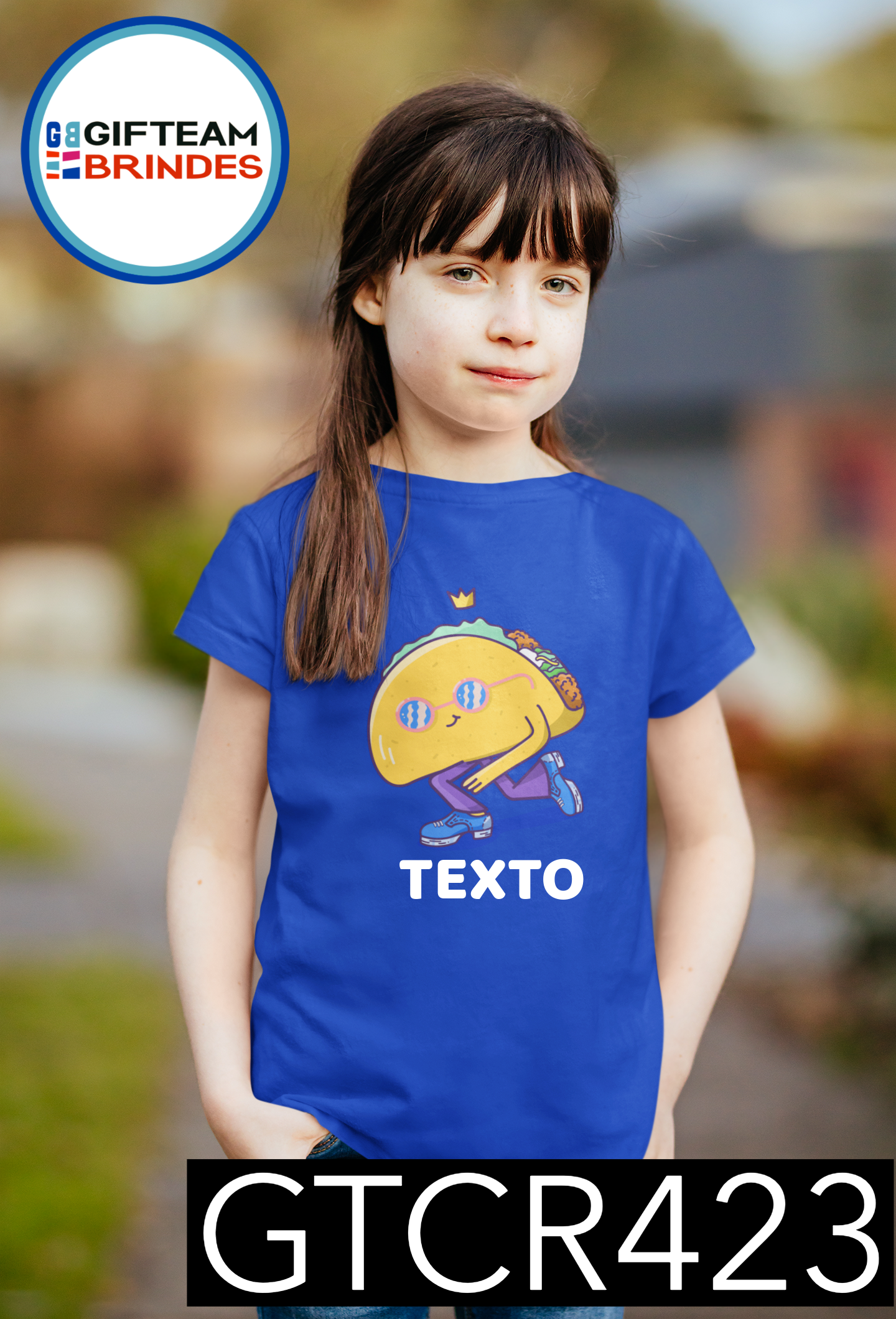 T-SHIRT CRIANÇA  ALIMENTOS GTCR423