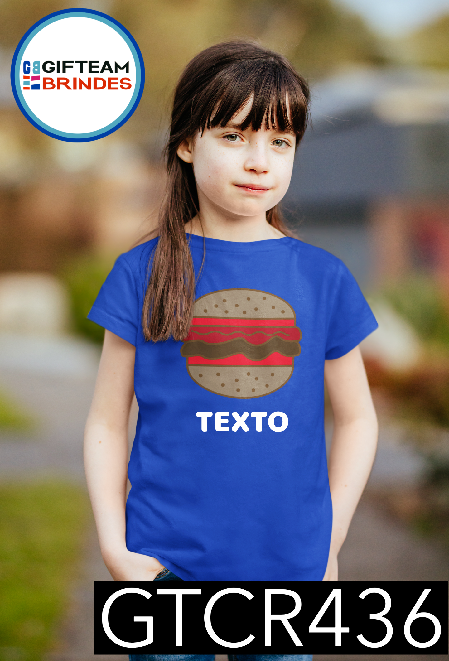 T-SHIRT CRIANÇA ALIMENTOS GTCR436
