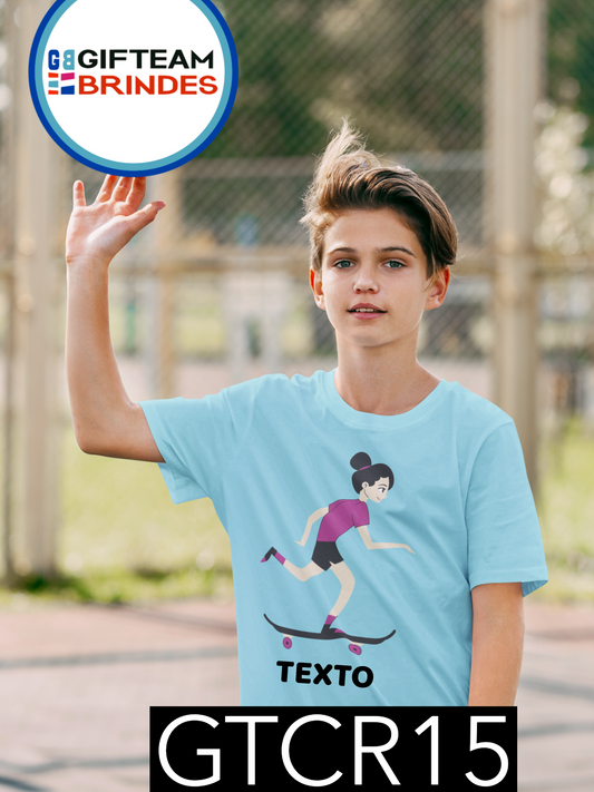 T-SHIRT CRIANÇA DESPORTO GTCR15