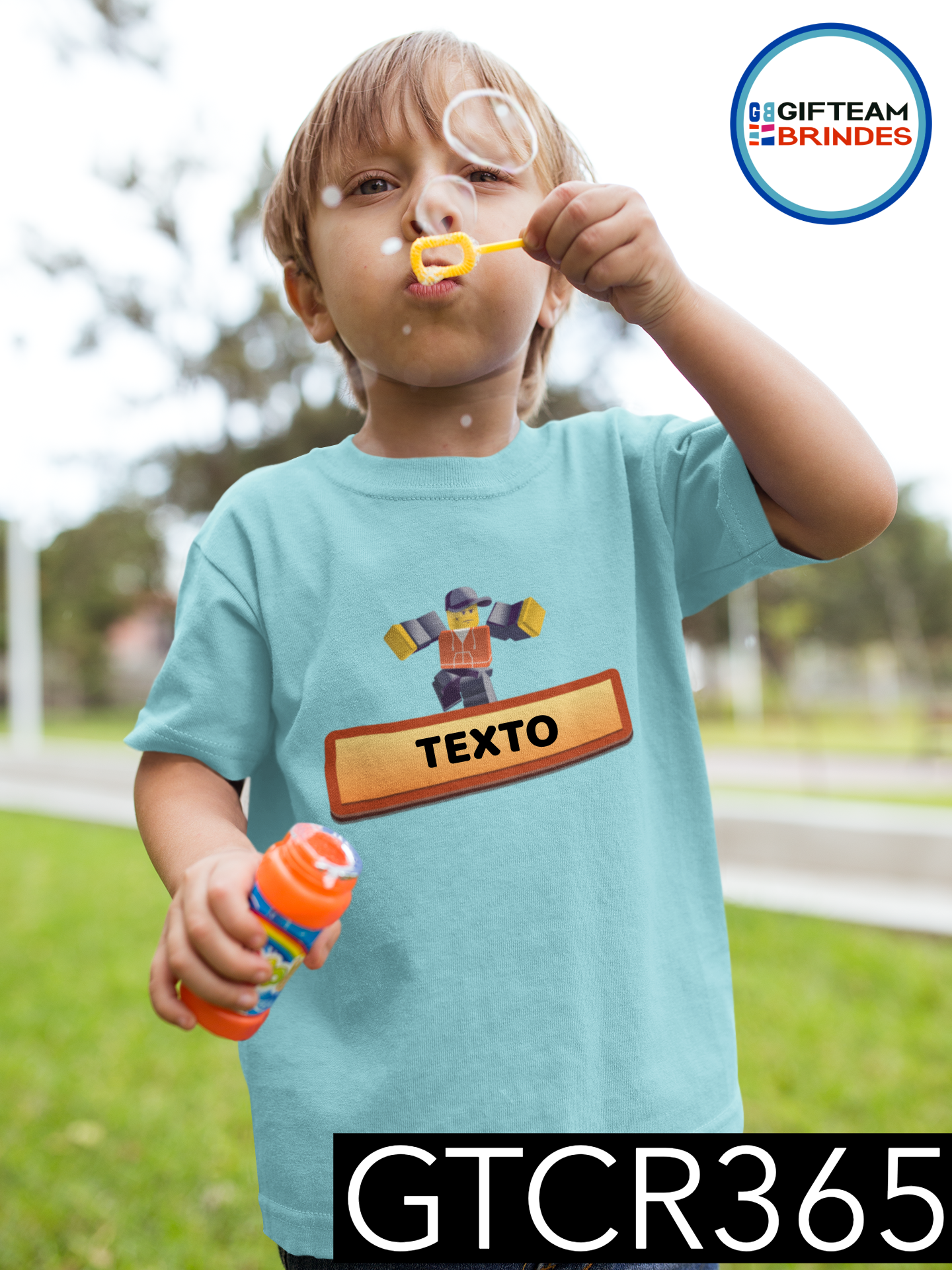T-SHIRT CRIANÇA ANIMAÇÃO GTCR365